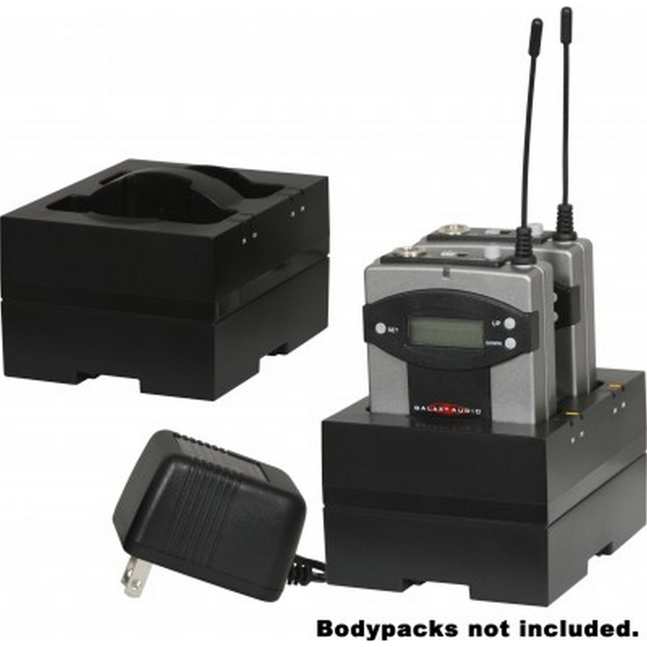 Galaxy Audio AS - DCTVMBP Dual Bodypack Charger for Two TVMBP Wireless Bodypack Transmitters