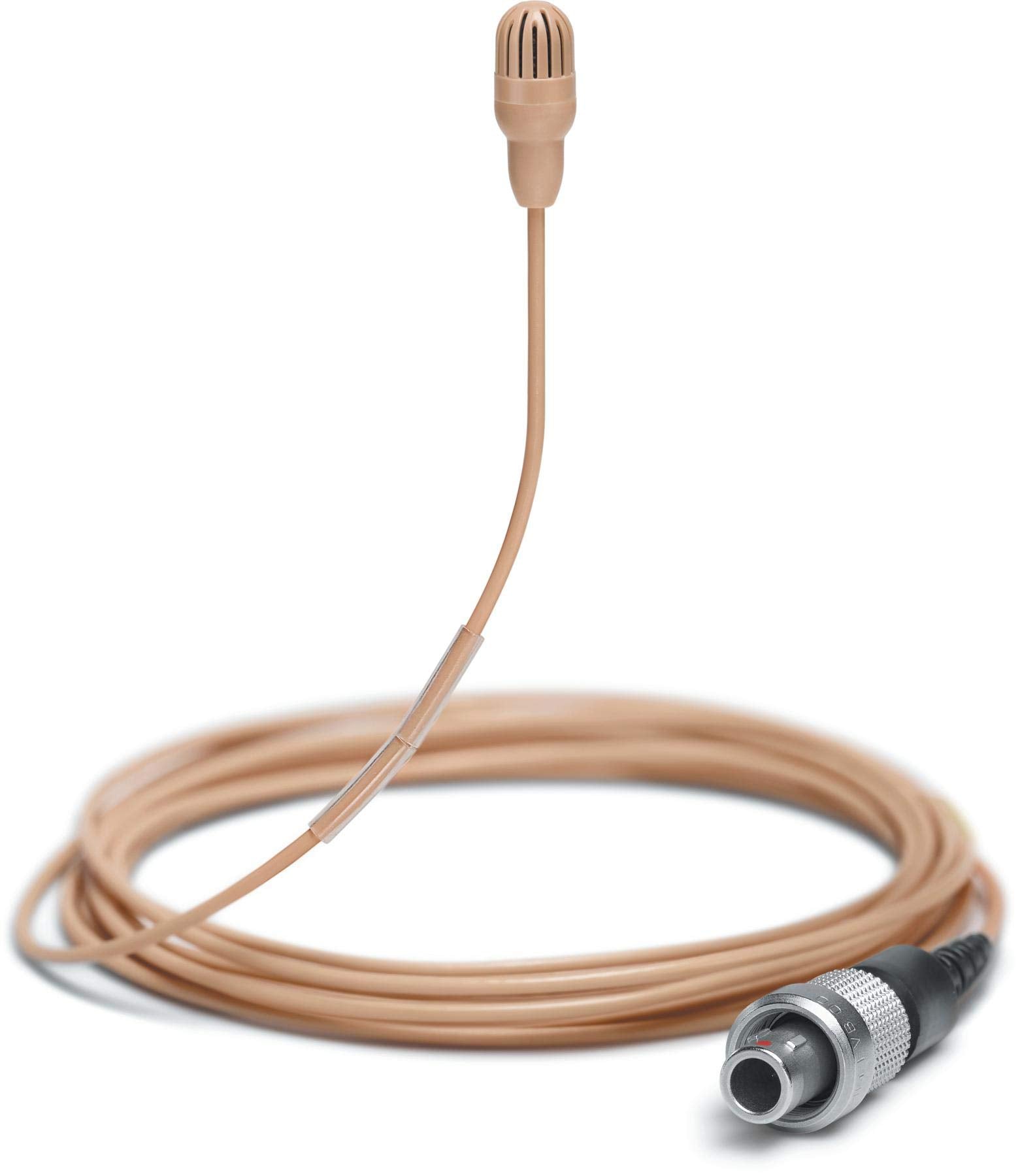 Shure TL45T/O TwinPlex Tan Omnidirectional Subminiature Lavalier Mic with LEMO Connector
