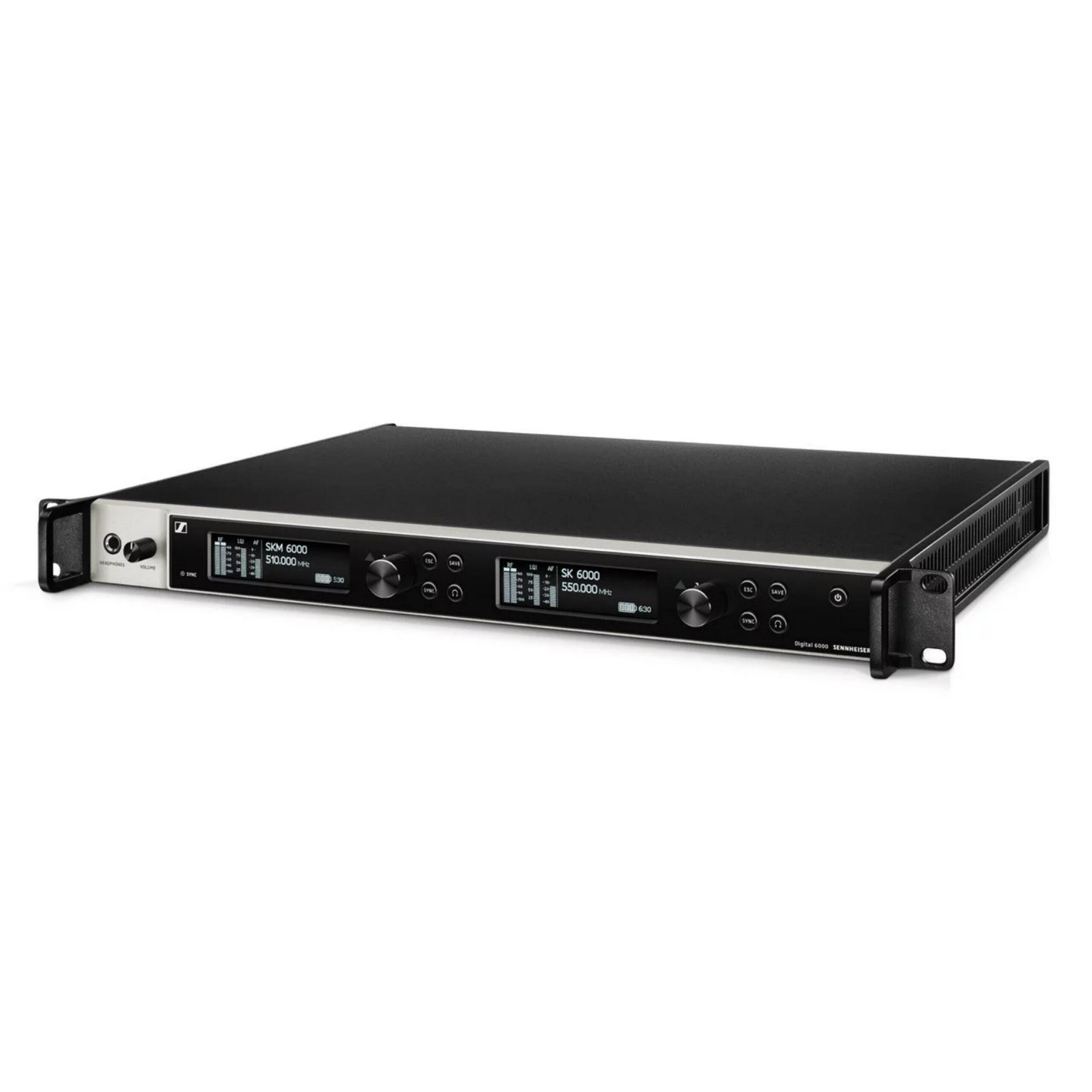 Sennheiser EM 6000 2020 Version Digital 2-Channel High-Performance Wireless Receiver