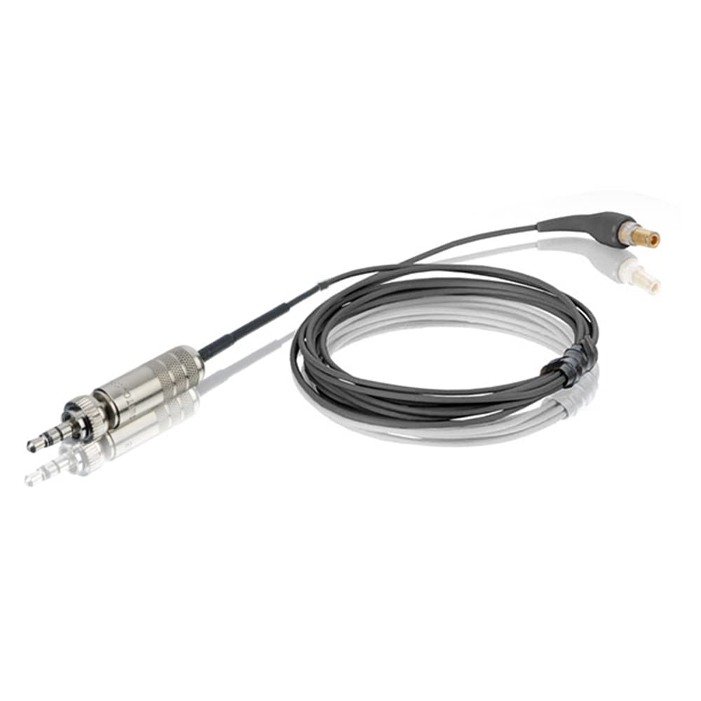 Countryman H6 Headset Black 3.5mm Locking Snap-On Cables for Sennheiser
