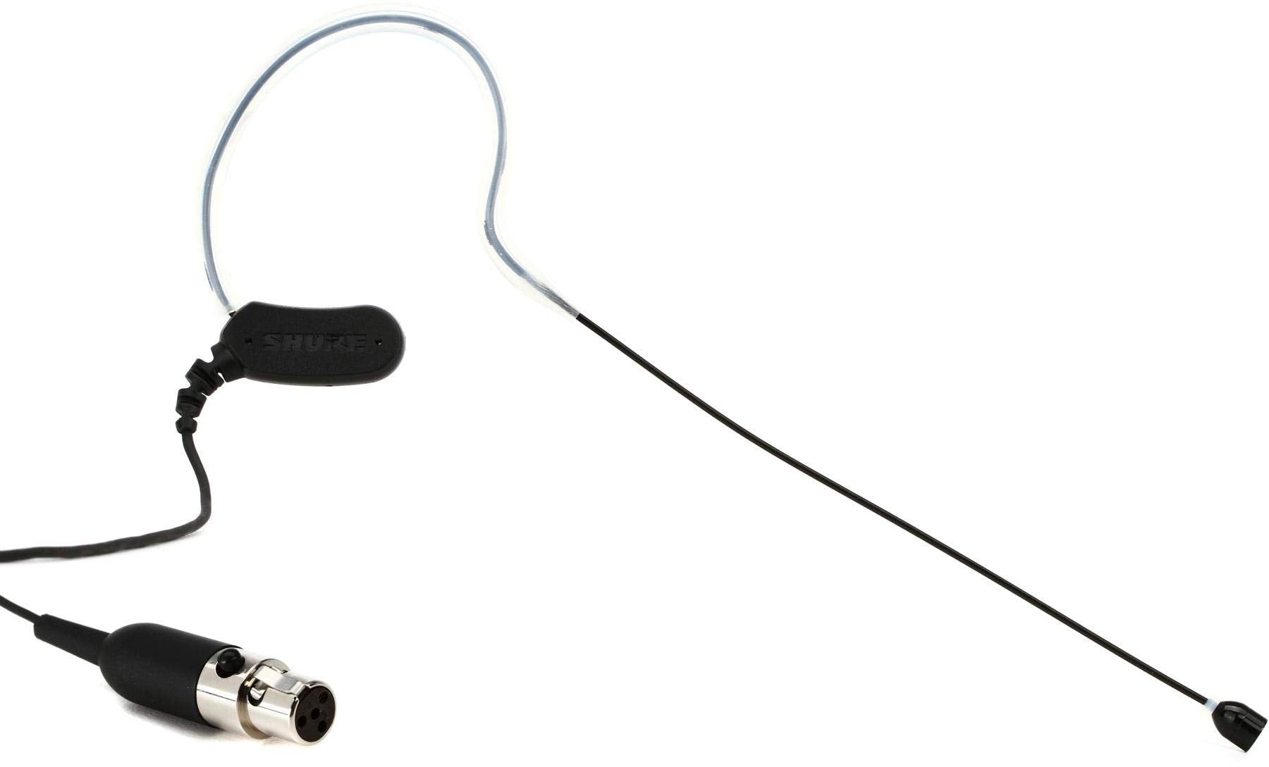 Shure Professional Omnidirectional Earset Headworn Microphone - MX153B/O - TQG in Black Color
