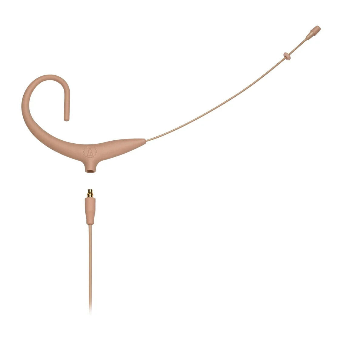 Audio-Technica Beige Omnidirectional Earset Mic with Detachable Cable & cH 4-Pin Connector