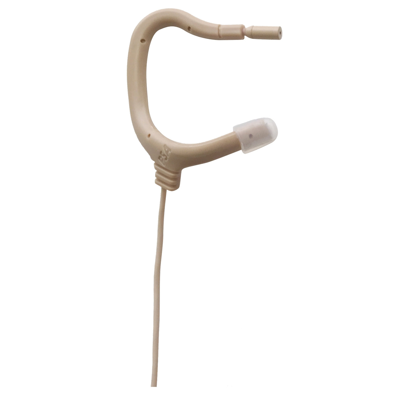 Point Source Audio EO-8WL EMBRACE Brand-New Customizable Omnidirectional Earmount Lavalier Microphone with 3.5mm Sennheiser EW Series Locking Connector in Beige Color for Professional Audio Recording