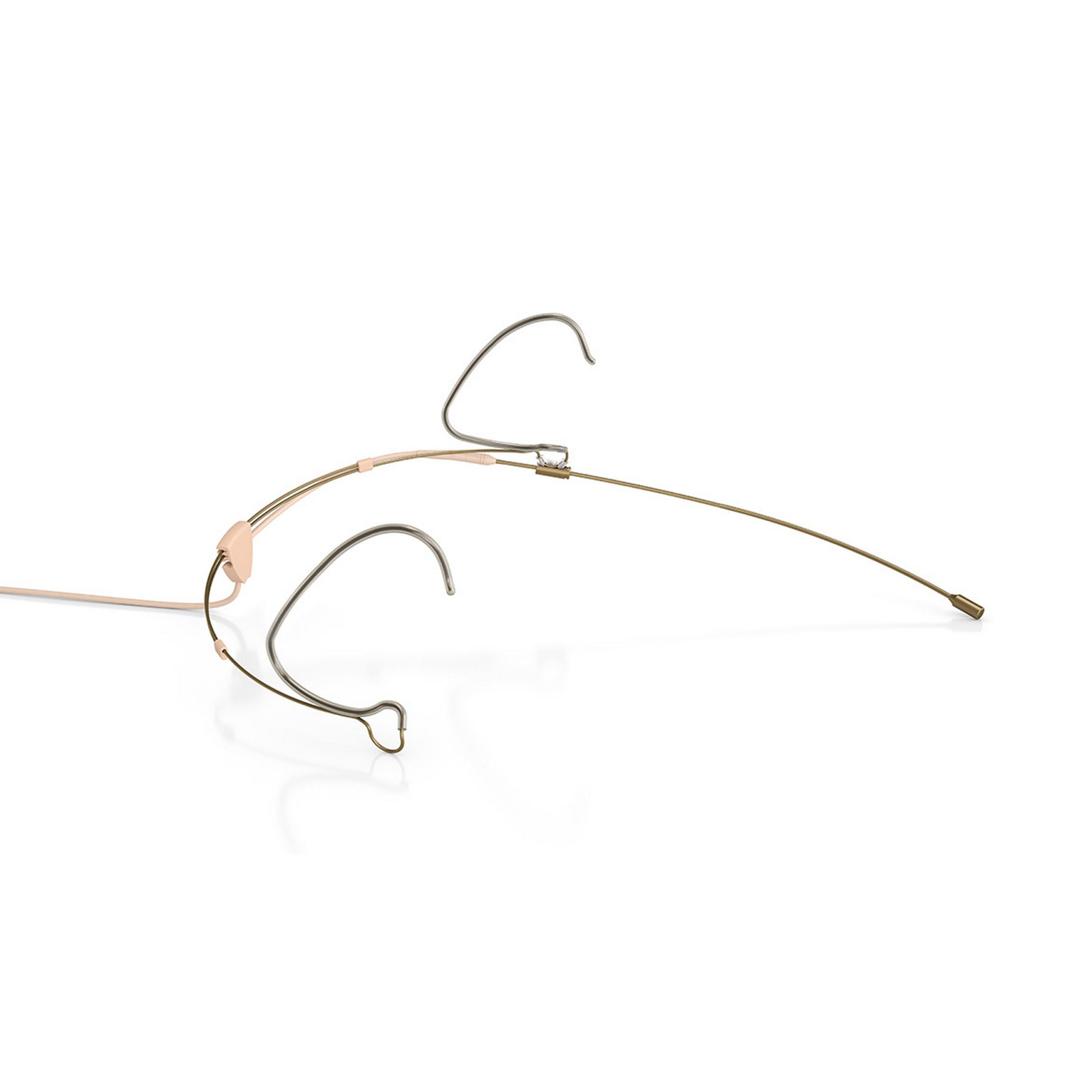 DPA 6066 d:fine CORE Omnidirectional Headset Microphone in Beige Color with 3 - Pin LEMO Connector for Professional Audio Recording