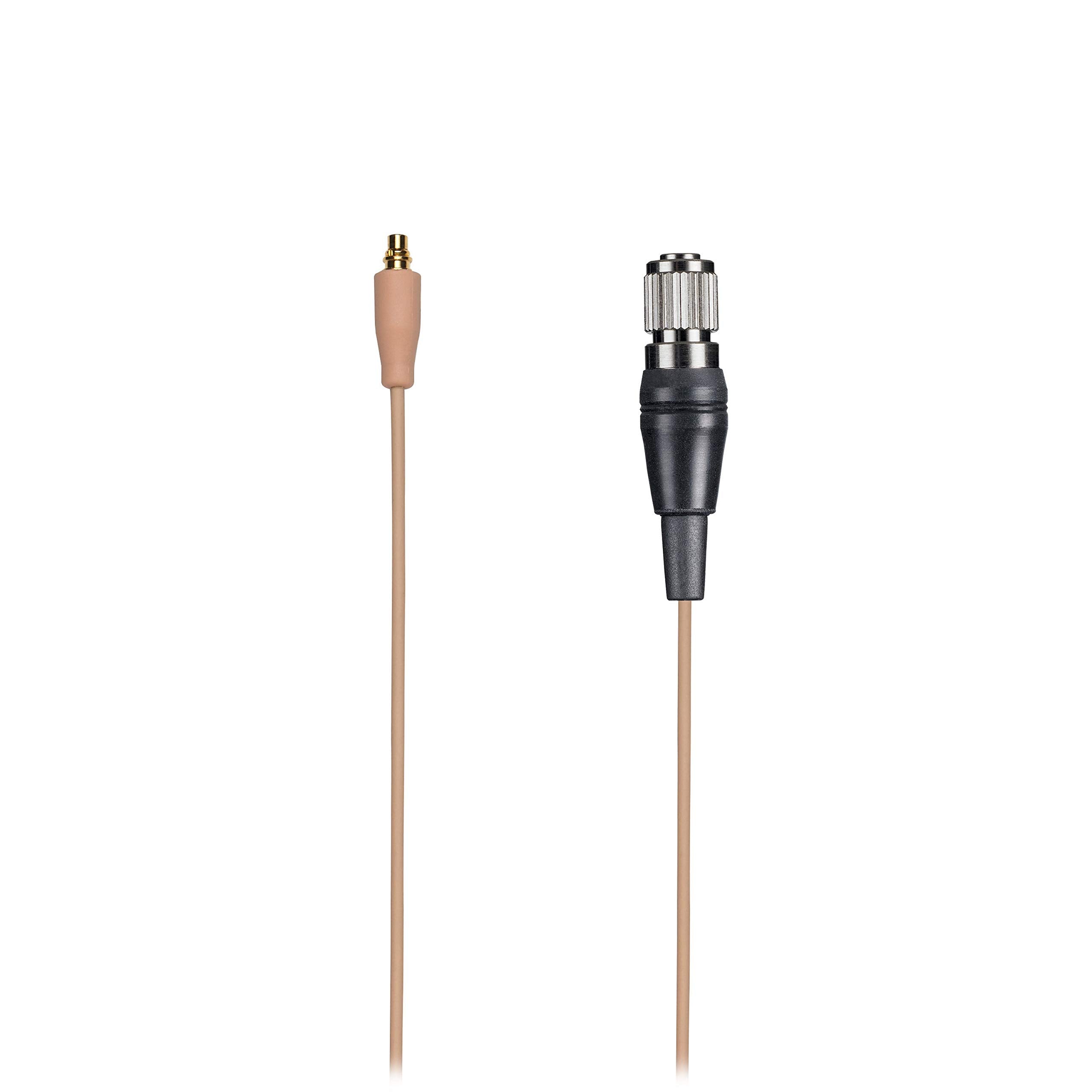 Audio-Technica Beige Omnidirectional Earset Mic with Detachable Cable & cH 4-Pin Connector