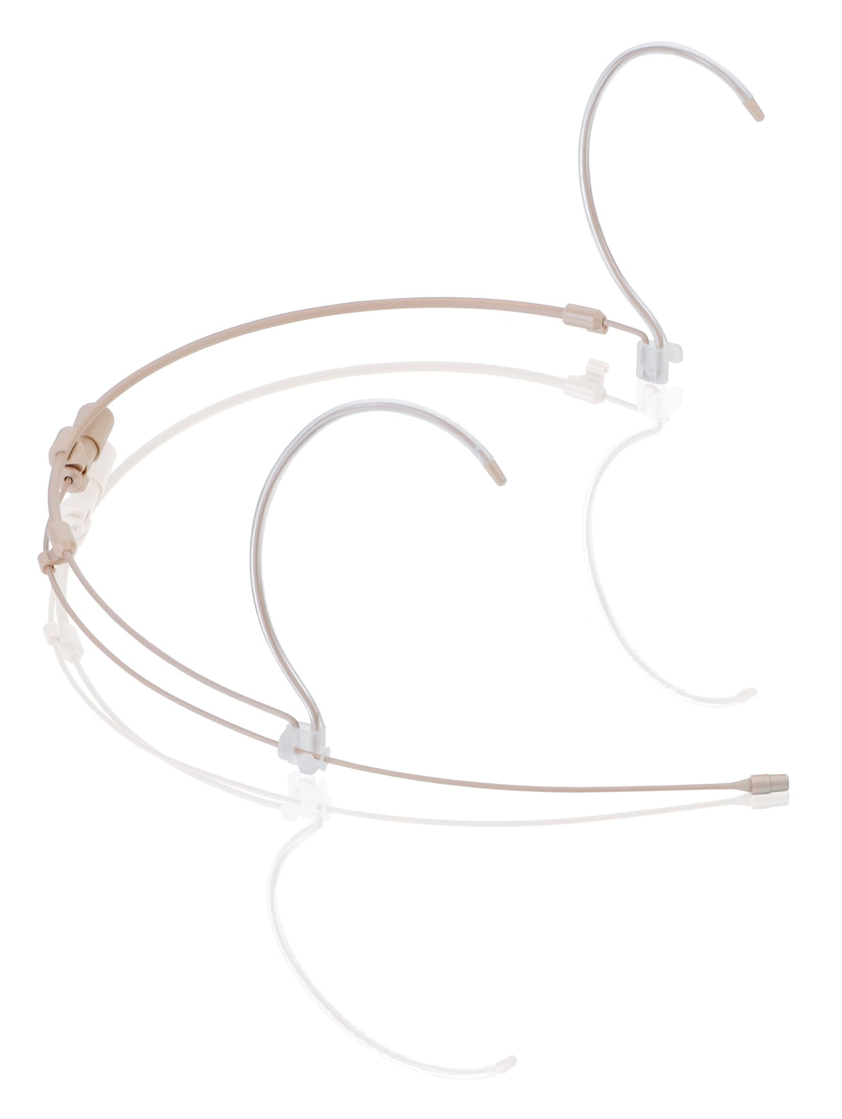 Light Beige Countryman Directional H6 Headset Microphone H6DW5LRV with Revolabs TA4F Connector for Audio Recording