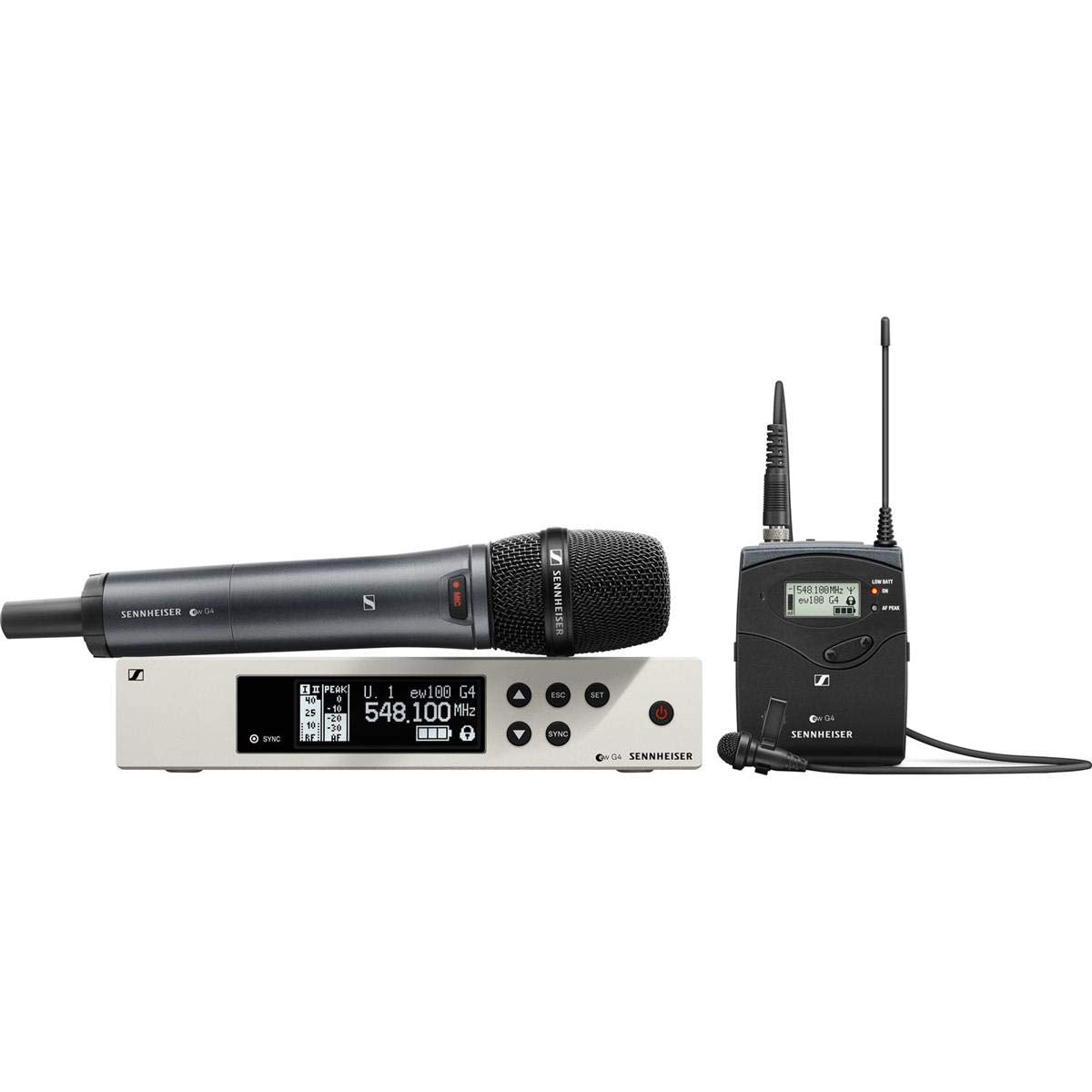 Sennheiser ew 100 G4 High - performance Wireless Lavalier & Vocal Combo Set