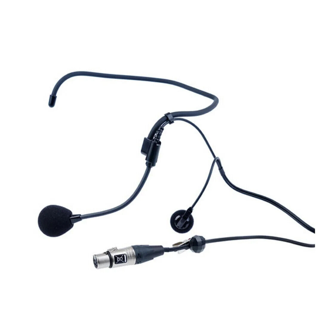 Clear-Com CC-27 Single Ear Wrap-Around 4 Pin Female XLR In-Ear Headset