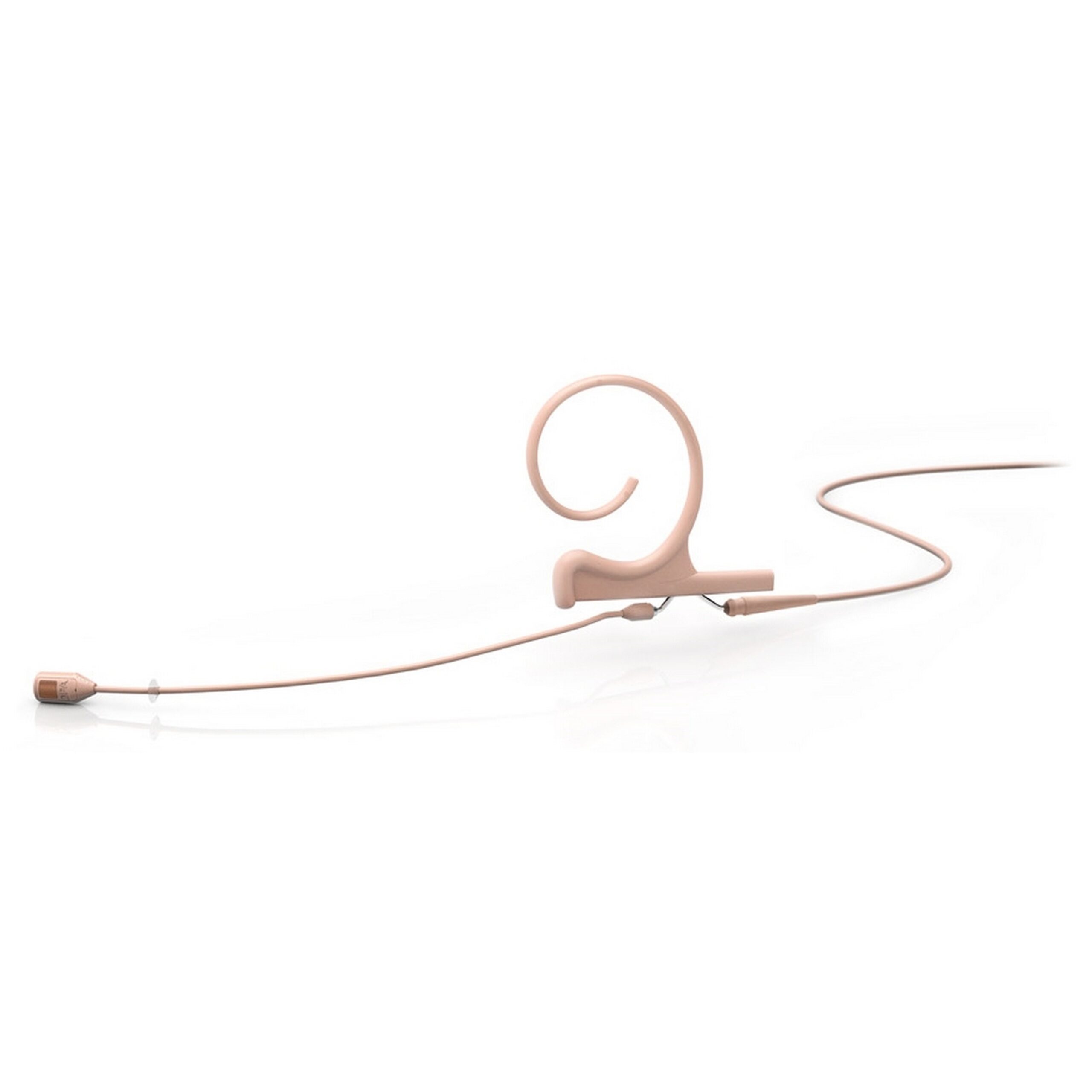 DPA 4288 CORE Directional Flexible Single Ear Earset Microphone with 100mm Boom and TA4F Mini-XLR Connector, Beige Color