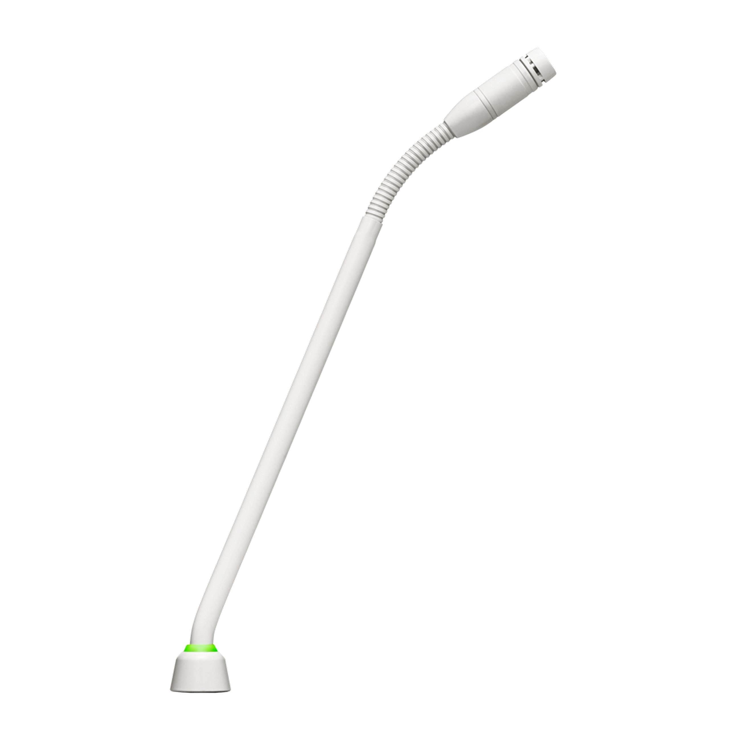 White Shure MX410WLP/N 10-Inch Premium Gooseneck Microphone
