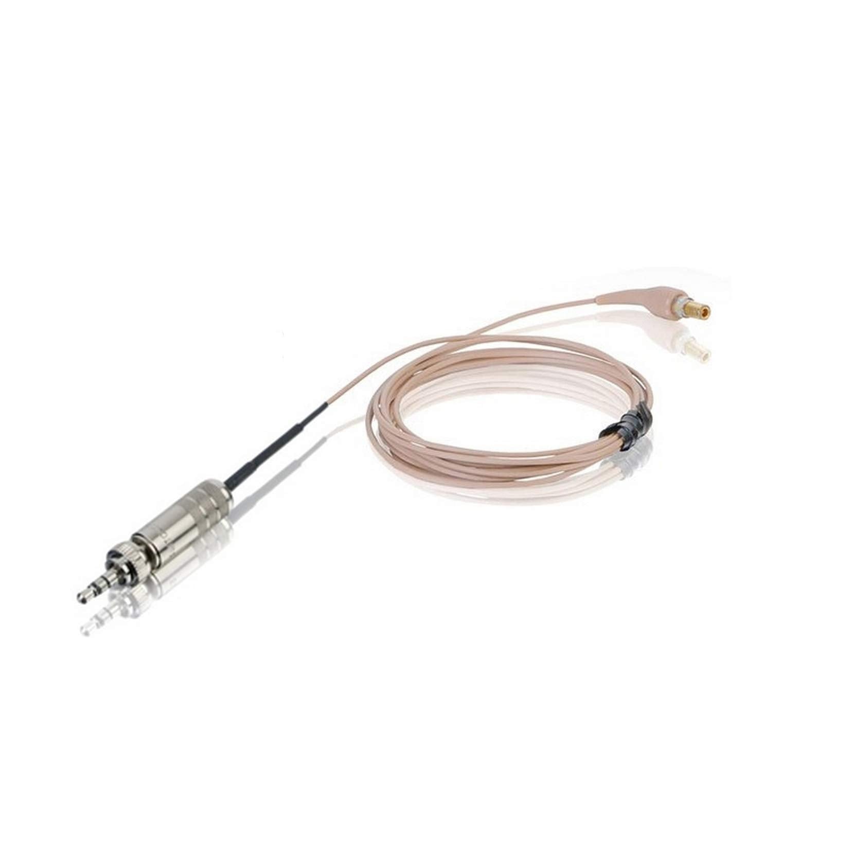 Countryman Professional H6 Headset 3.5mm Locking Snap - On Cables for Sennheiser in Tan Color