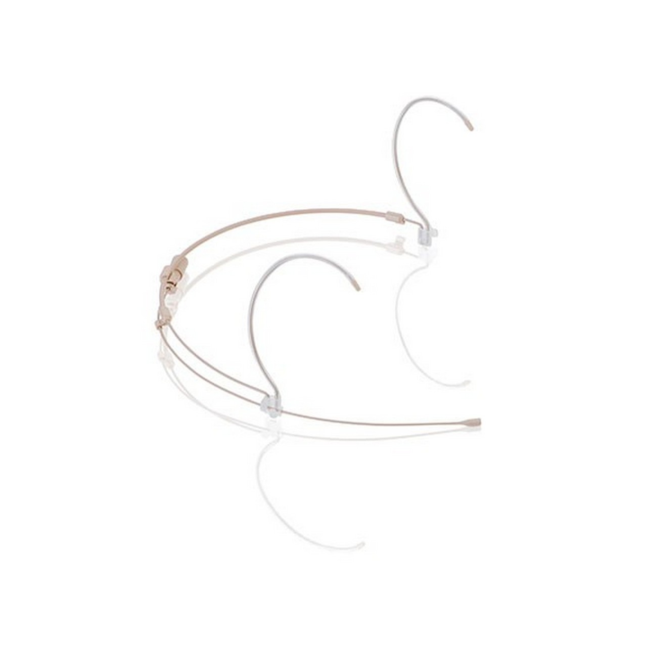 Light Beige Countryman H6 Directional Headset Microphone with Amplivox 3.5mm Non-Locking Connector