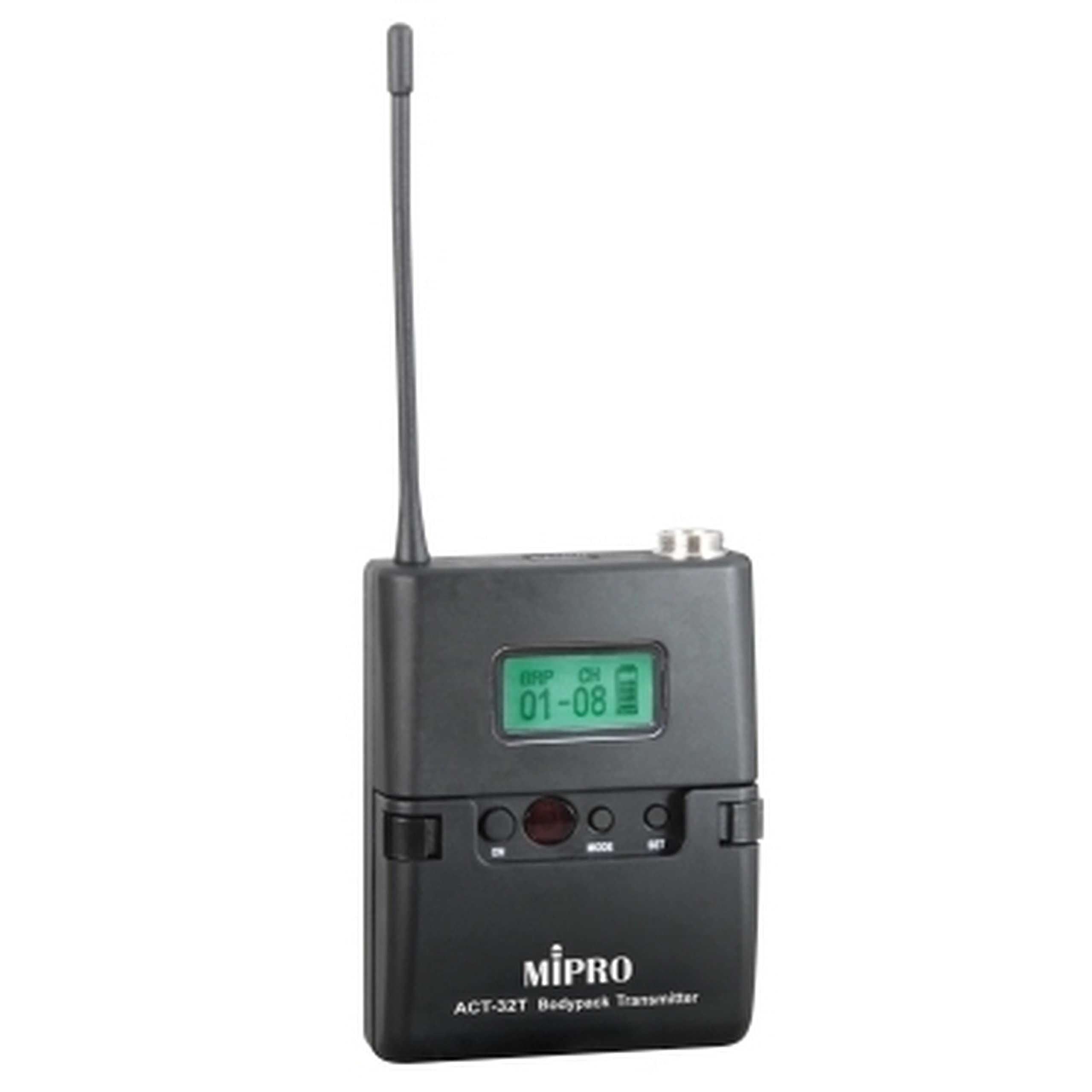 MIPRO UHF Professional Bodypack Wireless Audio Transmitter - ACT-32T Model