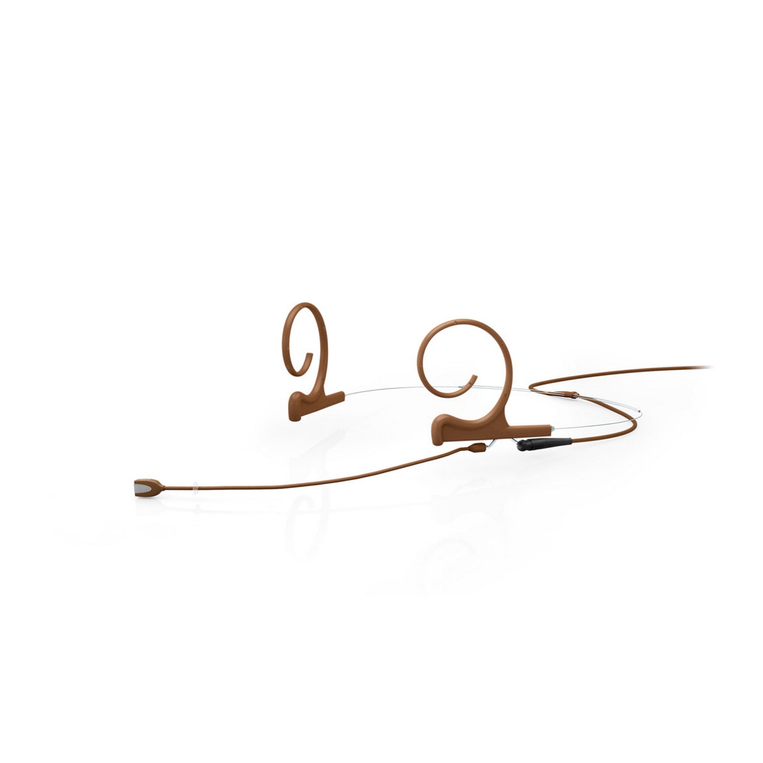 DPA 4188 CORE Slim Brown Directional Flex Headset Microphone with 100mm Boom and MicroDot