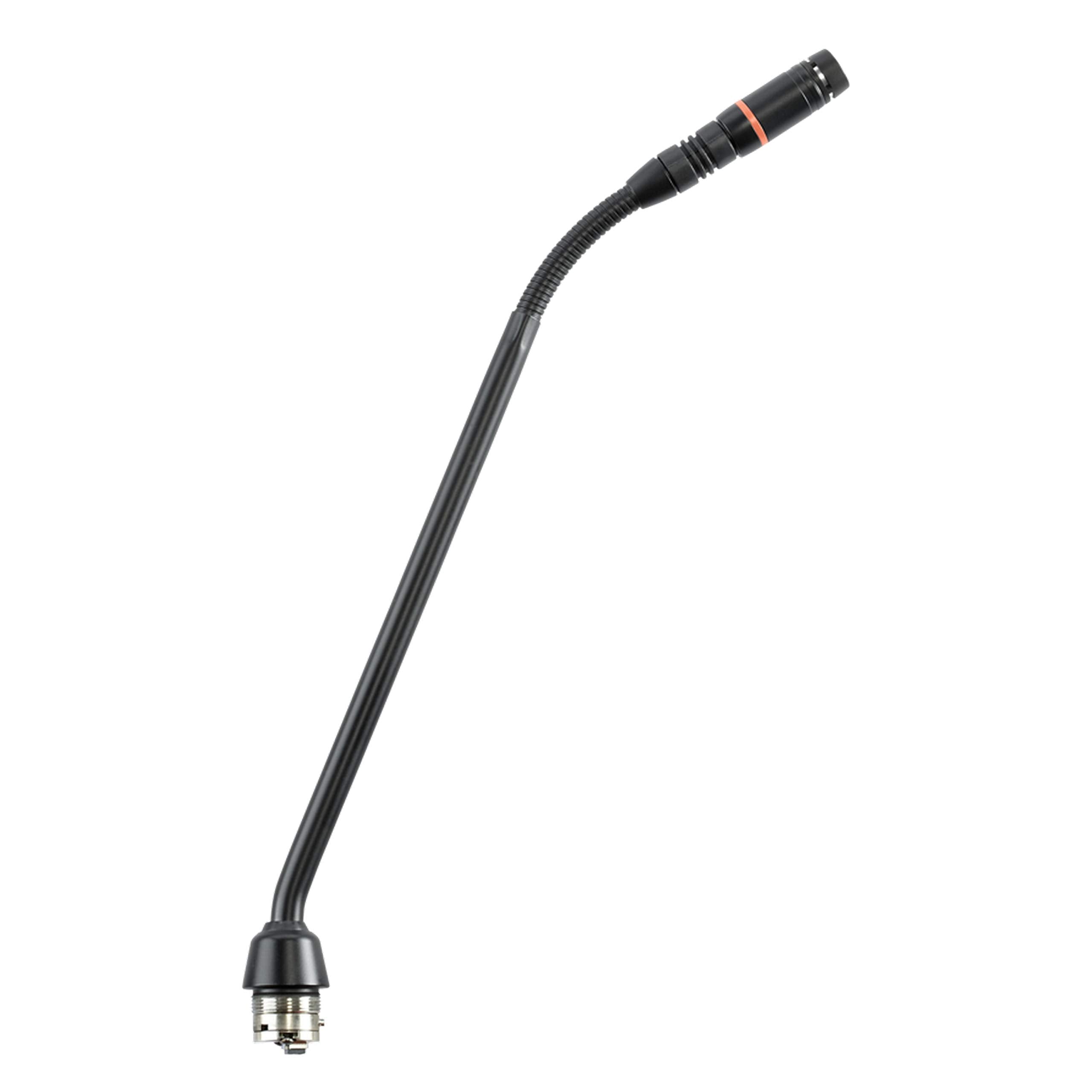 Shure 10-Inch Supercardioid Gooseneck Mic with Red Light Ring, No Preamplifier