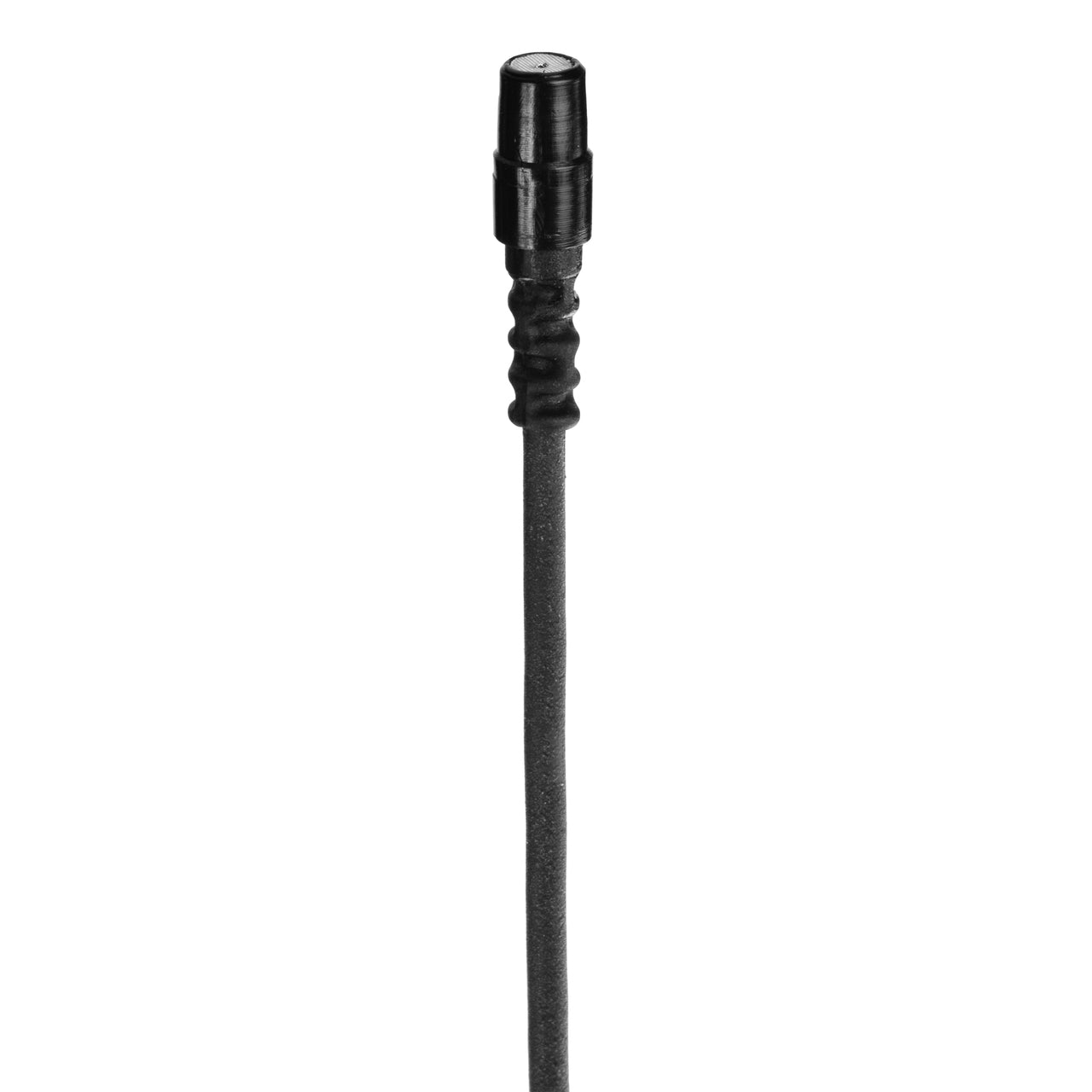 Countryman B2DW4FF05BSLF Black Directional Non - Detachable Lavalier Microphone with Shure Switchcraft TA4F SL Connector for Wireless Transmitters