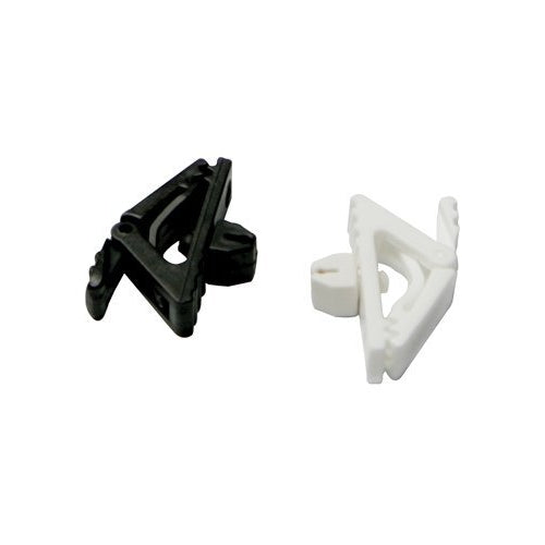 Lightweight H6 Headset Cable Clip Set - White and Black from Countryman