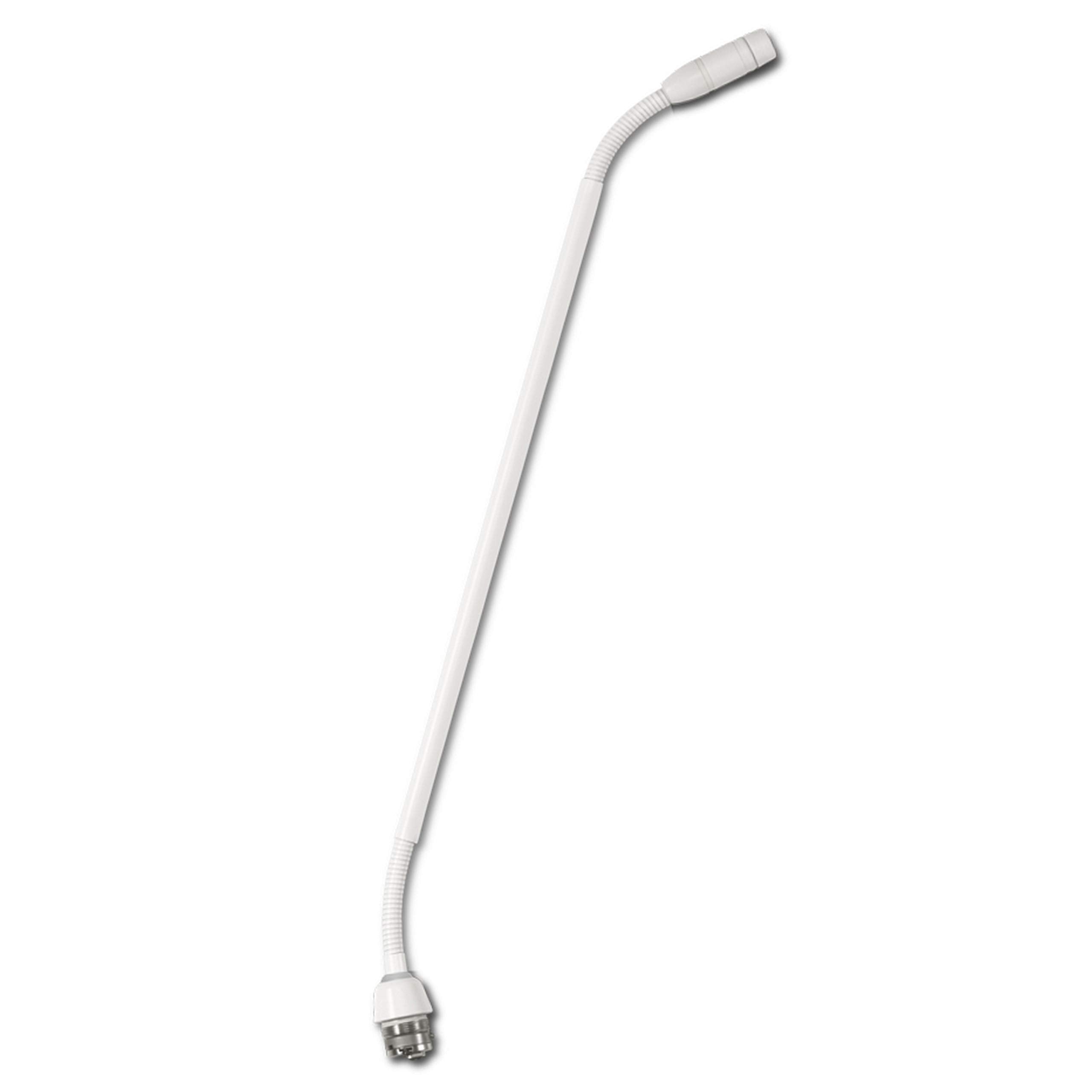 Shure MX415WLPDF/N 15-Inch Dualflex Gooseneck Microphone, White