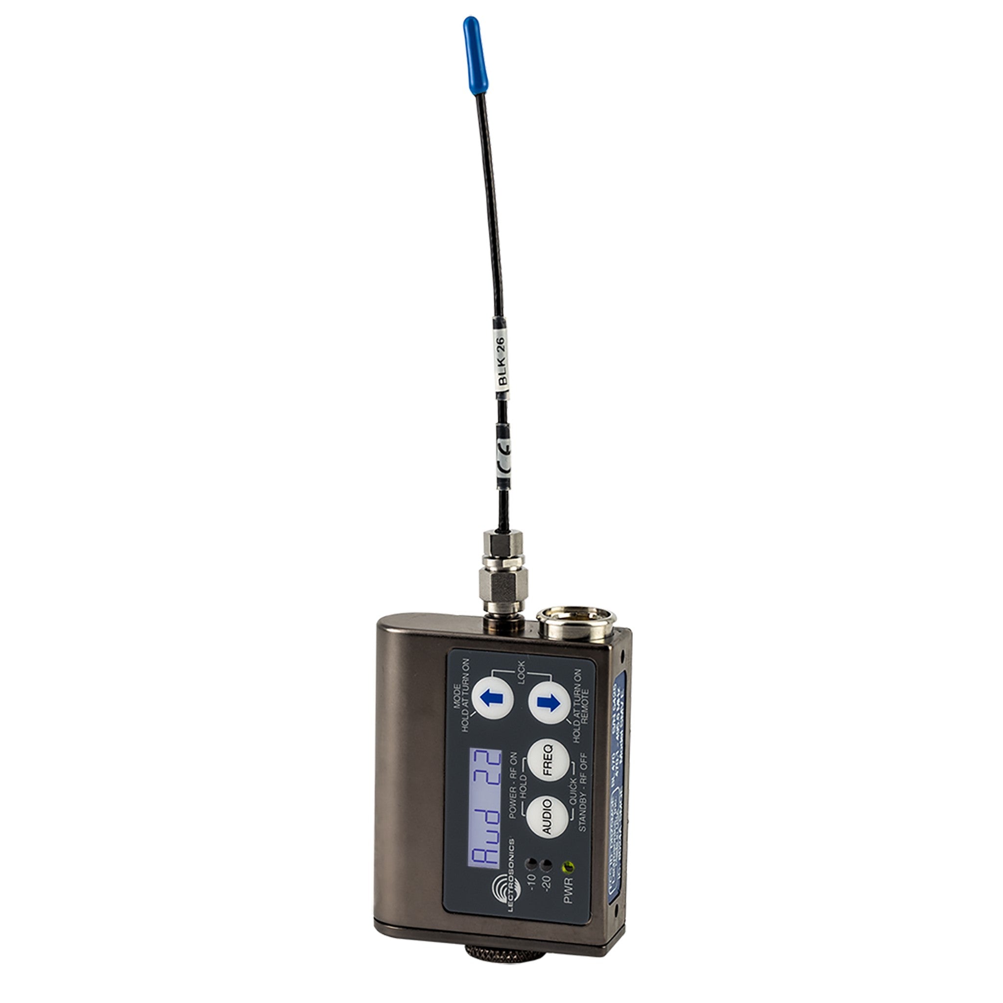 Lectrosonics SMV Digital Hybrid UHF Beltpack Transmitter, 537.600 - 563.175 MHz
