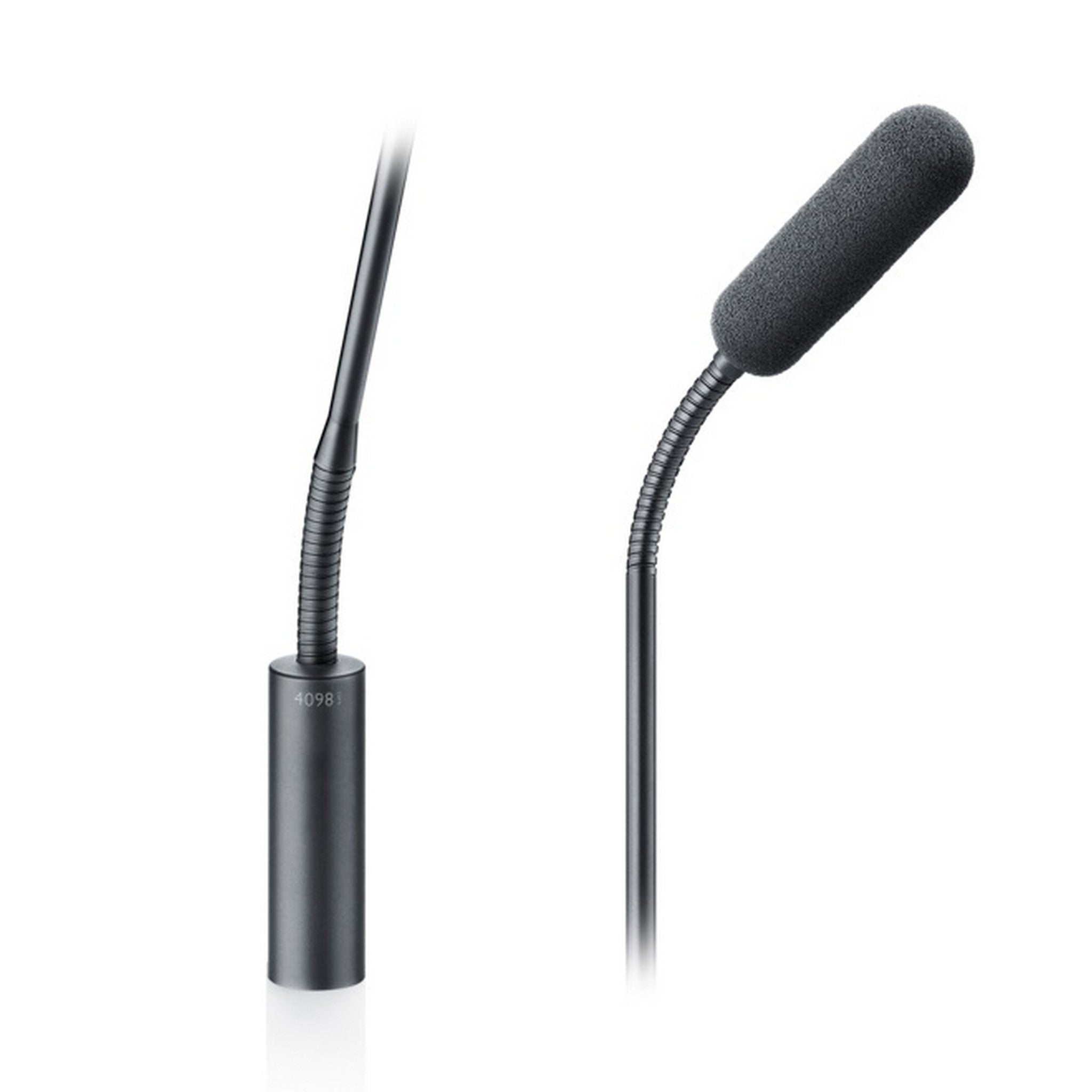 13-Inch Black DPA 4098 CORE Supercardioid XLR Top/Bottom Gooseneck Microphone