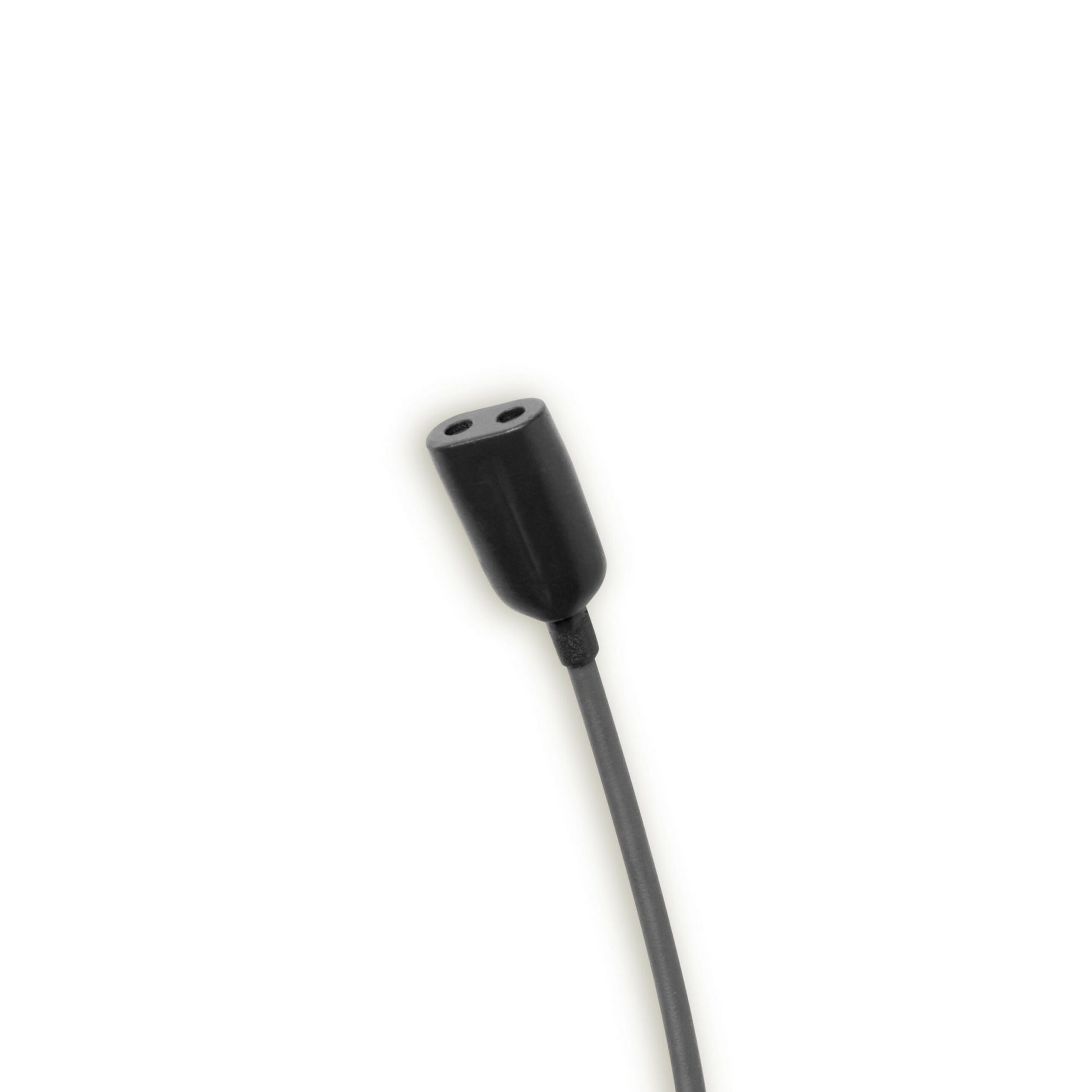 Point Source Audio CO2-8WL-XLE-BL Black Confidence Omnidirectional Dual Lavalier Microphone with X-Connector for Lectrosonics - Ideal for Professional Audio Recording