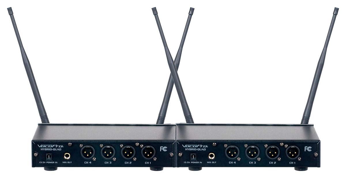 VocoPro 8-Channel High-Performance Wireless Handheld/Headset/Lapel Mic System