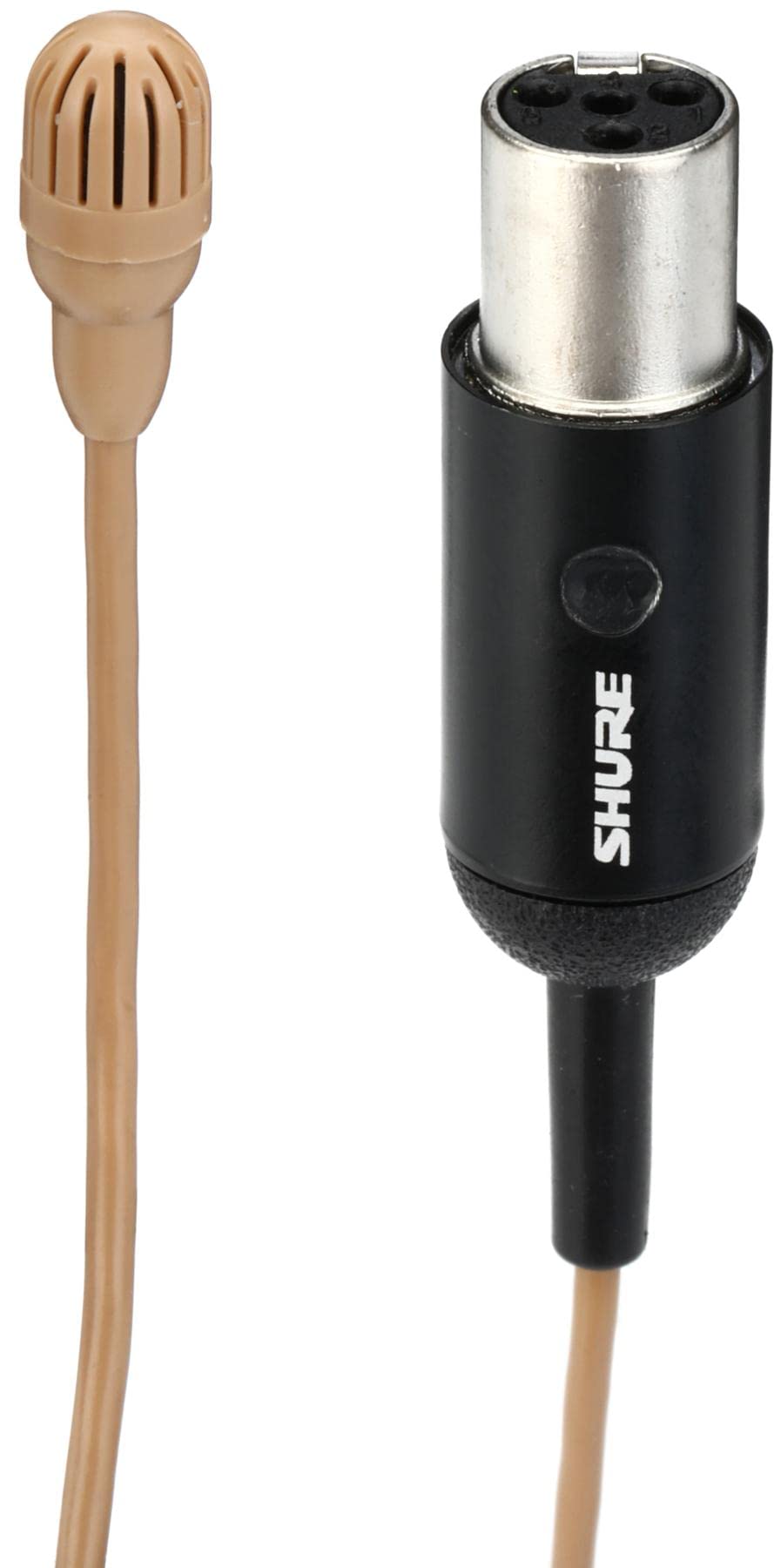 Shure TL47C/O TwinPlex Omnidirectional Cocoa Lavalier Mic with TA4F Connector & Accessories