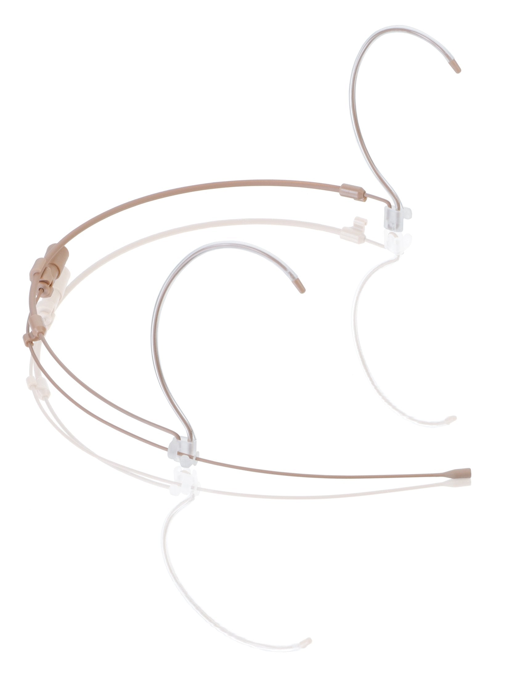 Countryman H6OW5TSL H6 Omni Headset with Shure Switchcraft TA4F Connector for General Speaking in Tan Color - Ideal Audio Device for Various Settings