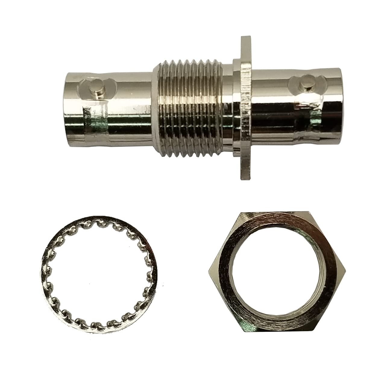Shure High - Quality 95A8994 Bulkhead BNC to BNC Connector for Audio/Video Systems