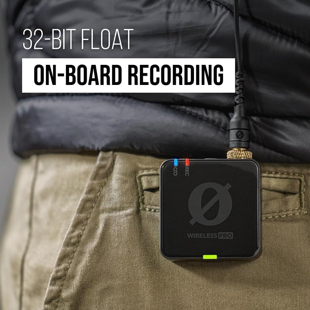 RODE 2.4 GHz High - Performance Clip - On Wireless Lavalier Microphone System/Recorder