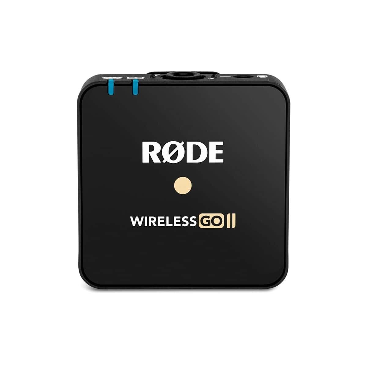 RODE Wireless GO II TX - An Ultra-Compact, High-Performance Wireless Microphone Transmitter for Content Creation