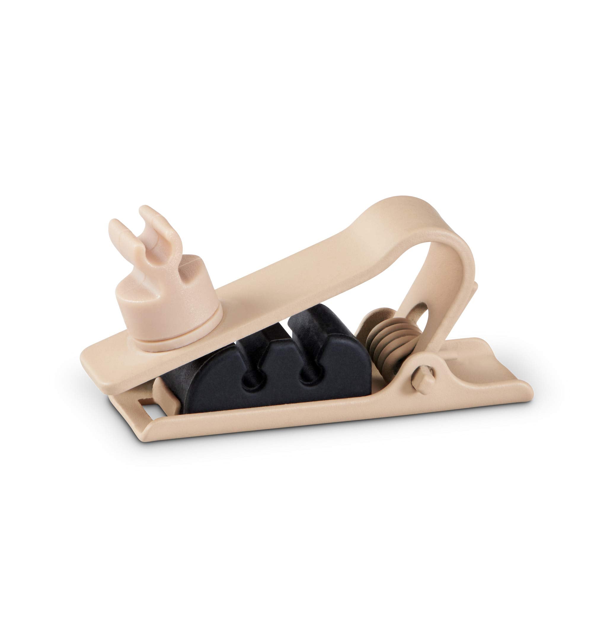 3-Pack Shure Tan Dual Tie Clips for DL4 Lavalier Microphones