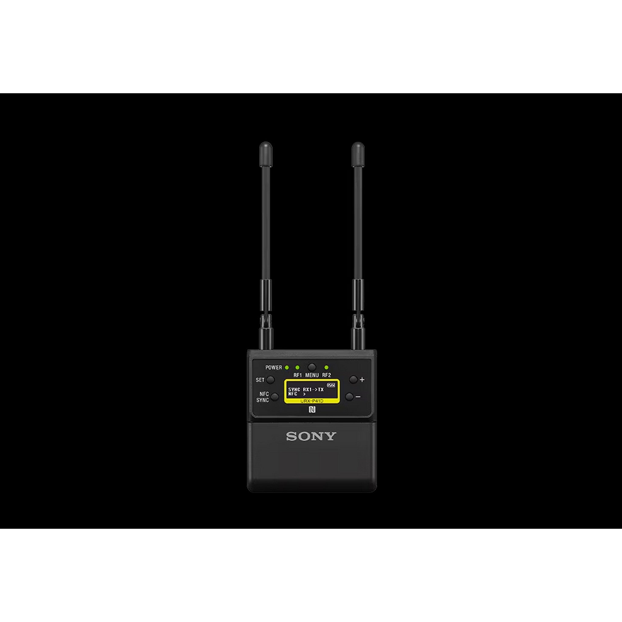 Sony URX-P41D Dual-Channel Compact and Lightweight Portable Wireless Audio Receiver for Professionals