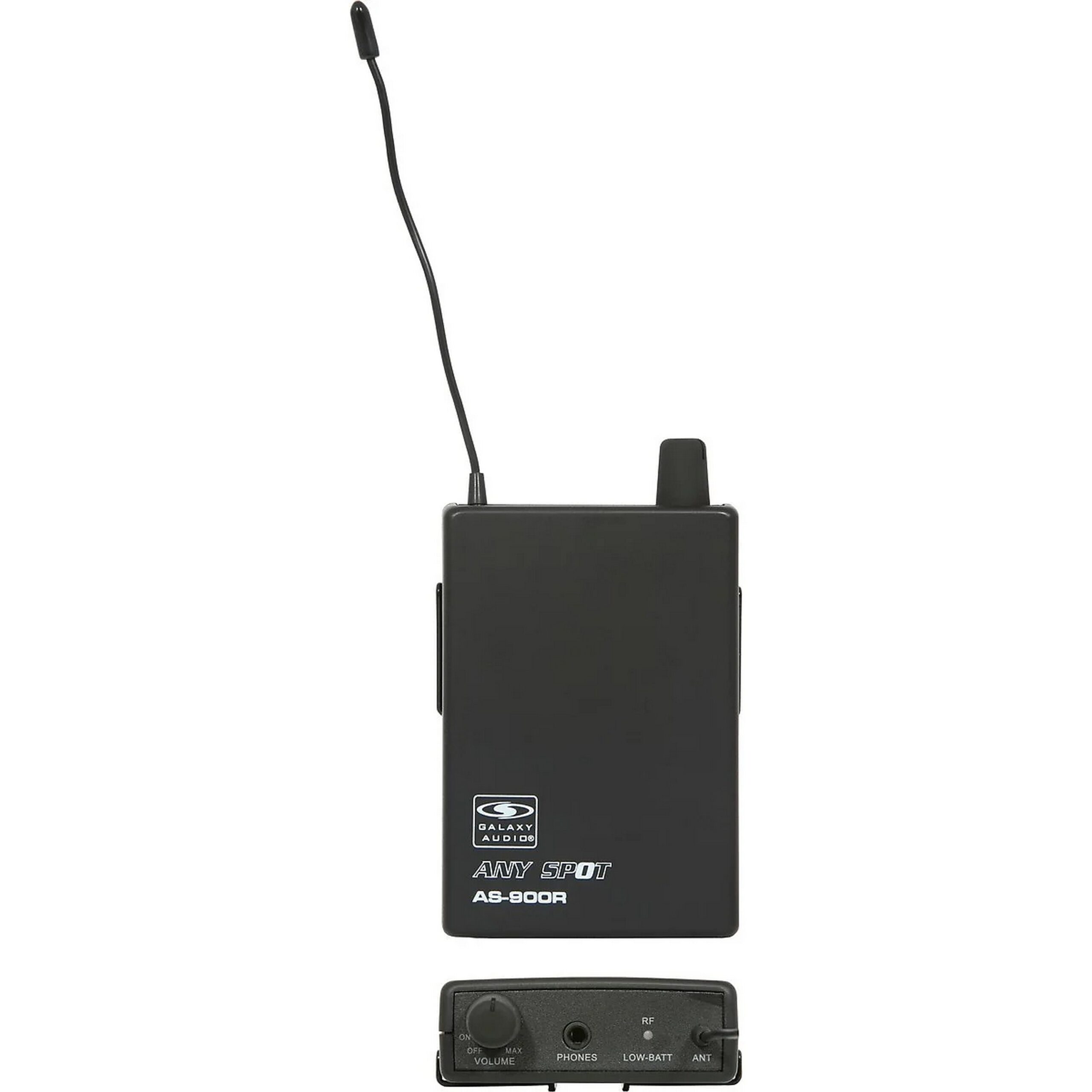 Galaxy Audio AS-900R K8 Entry-Level Fixed Frequency Wireless Personal Monitoring Receiver for Audio Applications