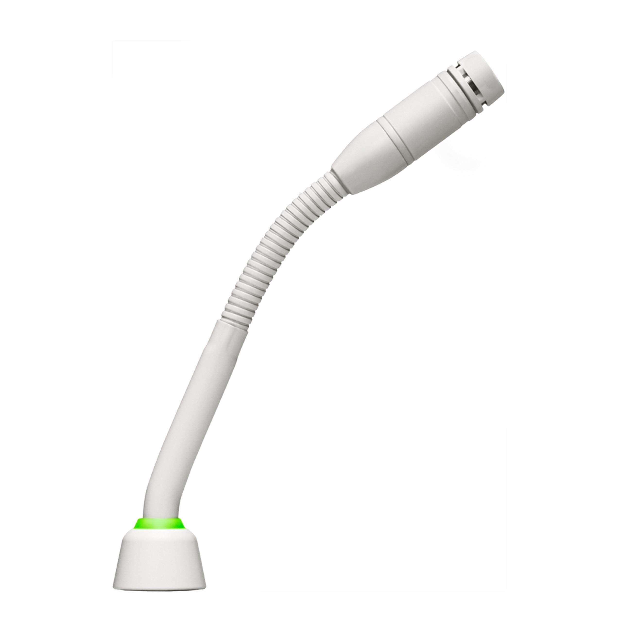 White Shure MX405WLP/N 5-Inch Elegant Gooseneck Microphone for Professional Use