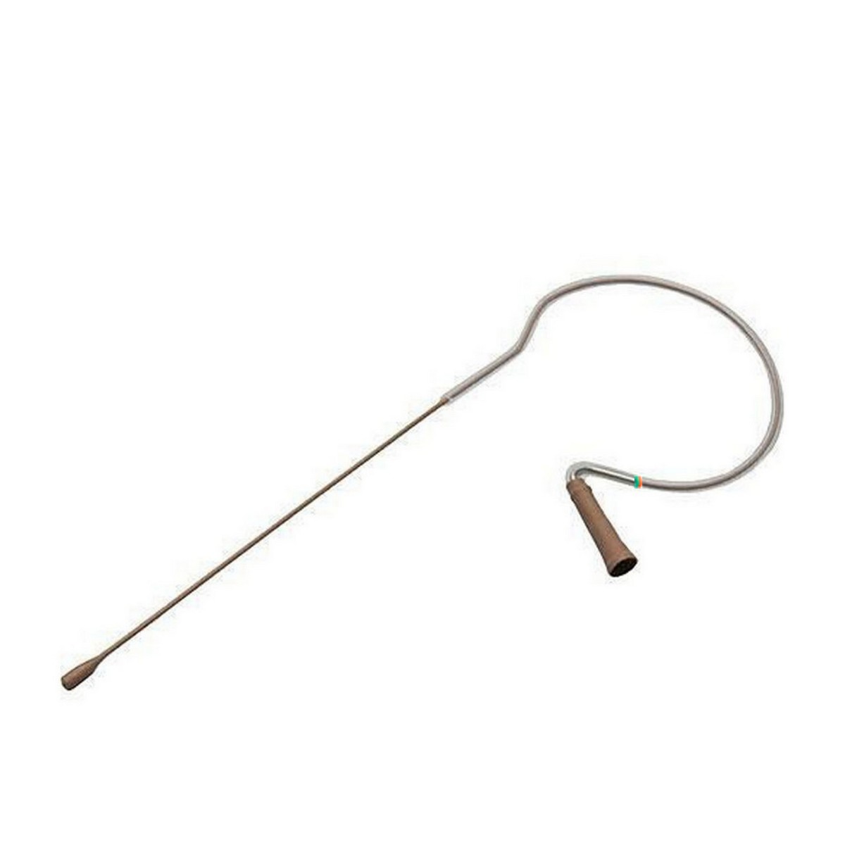 Sennheiser-Compatible Countryman E6 Flexible Directional Earset Microphone for General Speaking, E6XDW5C1SR - Cocoa Color, 1mm Cable