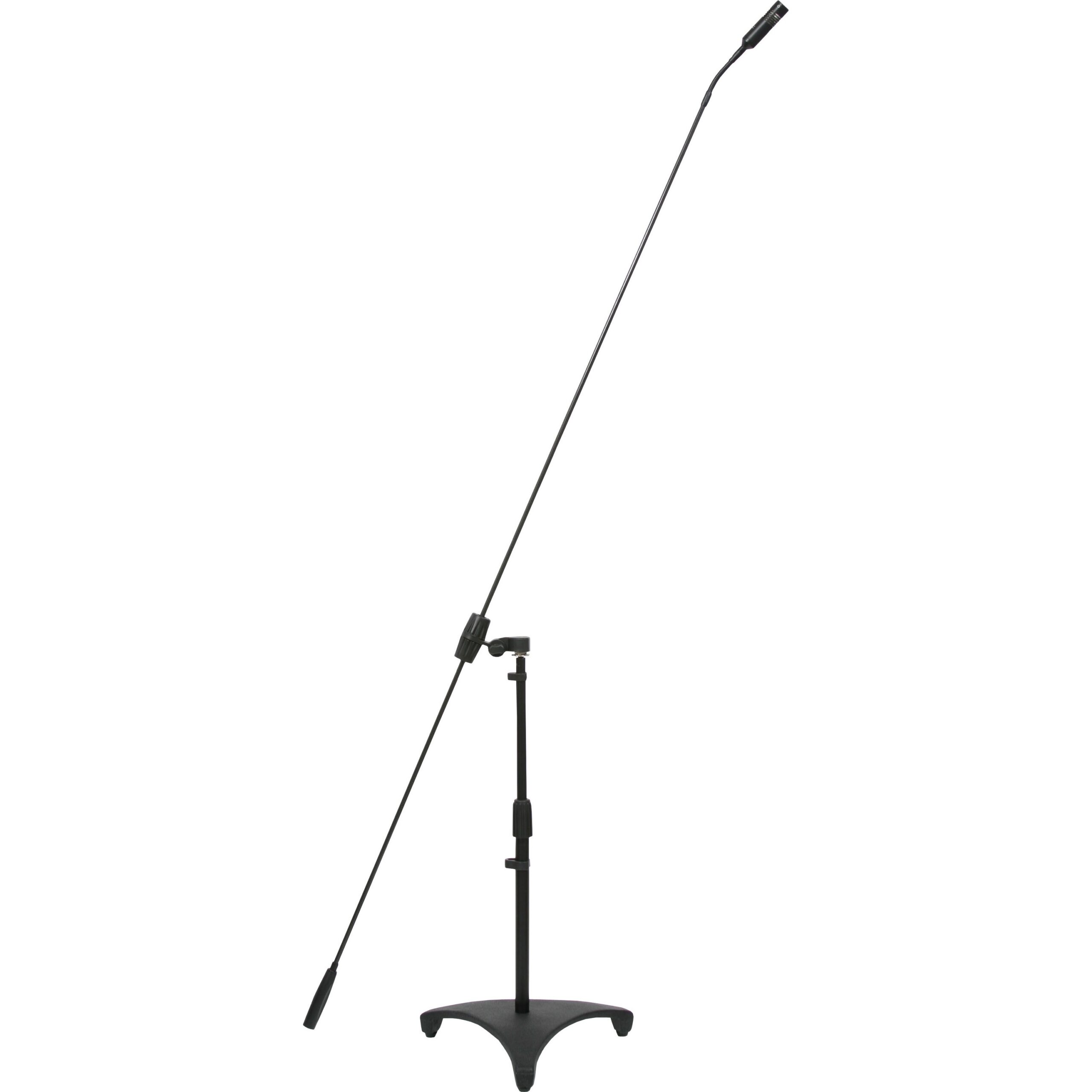 Galaxy Audio CBM-5 1/2 Inch Gold Diaphragm Carbon Fiber Boom Mic with 24-Inch Adjustable Stand