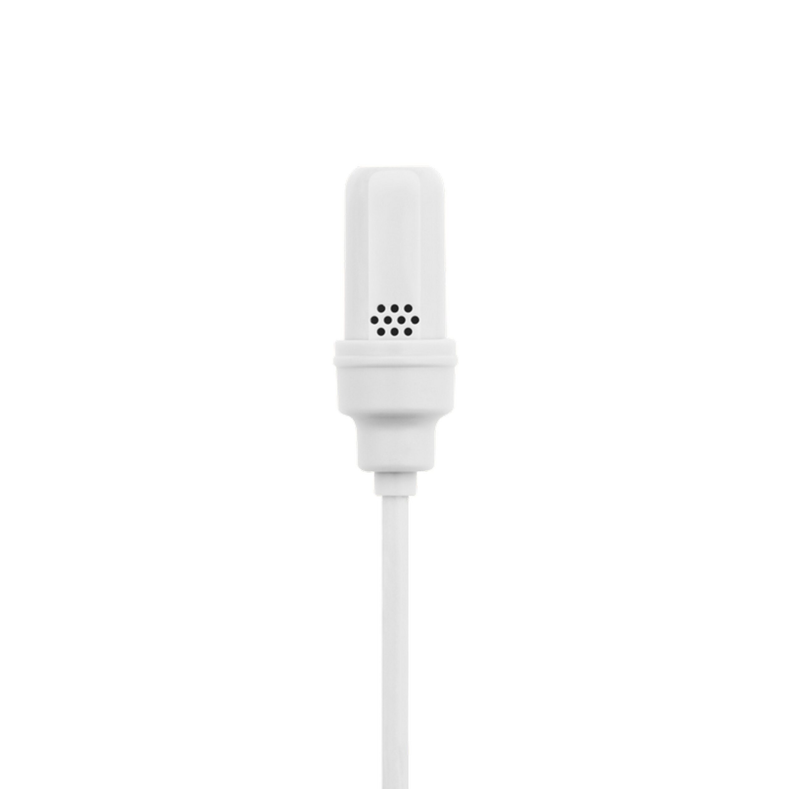 Shure UL4W/C-LM3-A White Directional Subminiature Lavalier Microphone with LEMO Connector for Professional Audio Recording