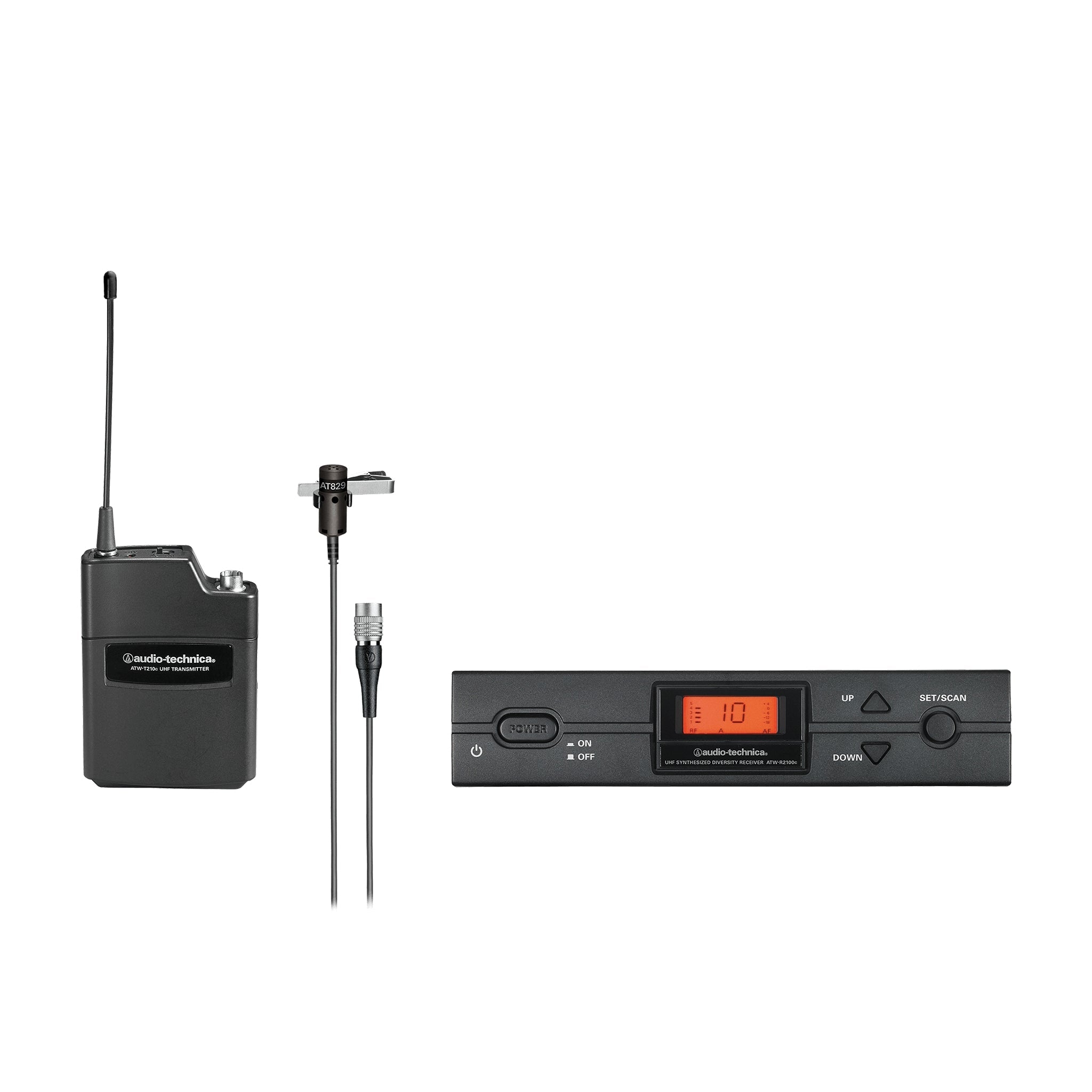 Audio-Technica ATW-2129C Wireless Lavalier Microphone System