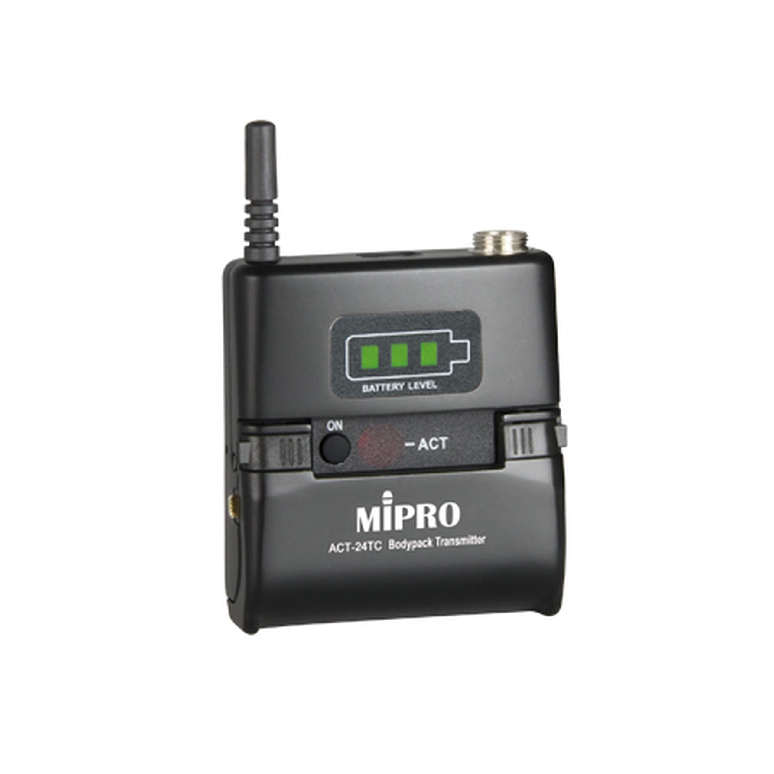 MIPRO Rechargeable Digital Body Pack Transmitter - Model ACT - 24TC