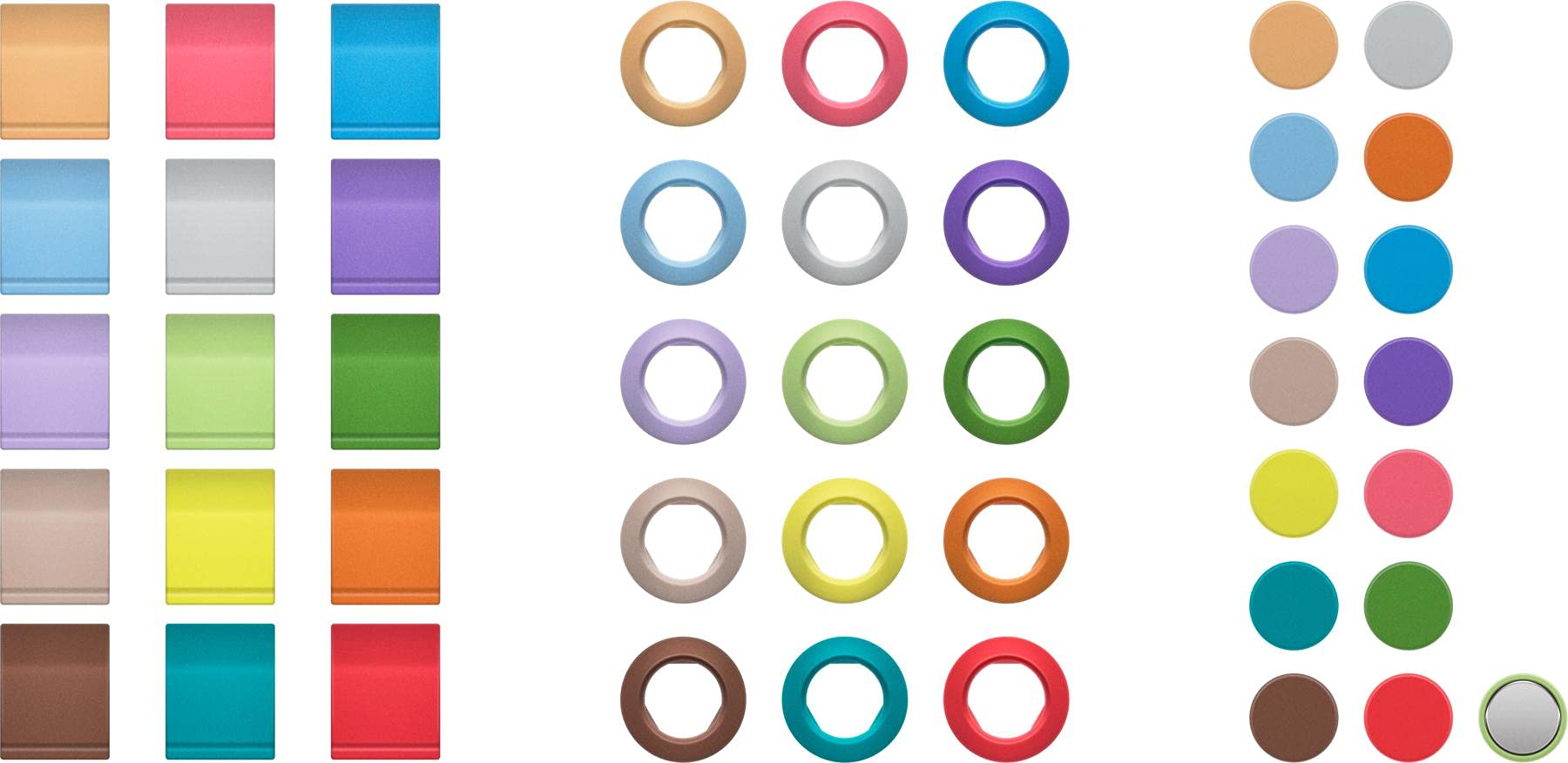 Sennheiser EW-D Color Coding Set: Colored Labels for Effortless Wireless Link ID