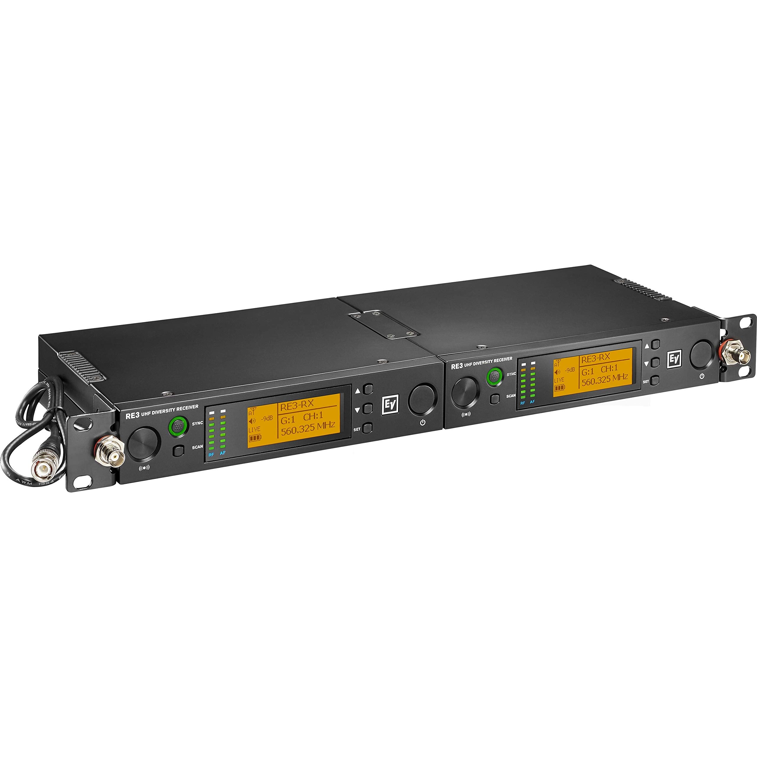 Electro-Voice RE3-ACC-RMK2 Professional Rack Mounting Kit for Pairing Two RE3 Receivers