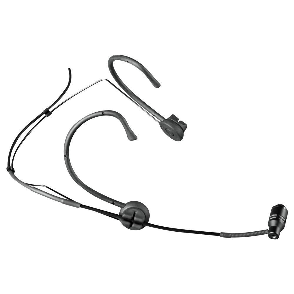 MIPRO Black Dual Ear Uni-Directional Condenser Headworn Microphone MU-53HNX