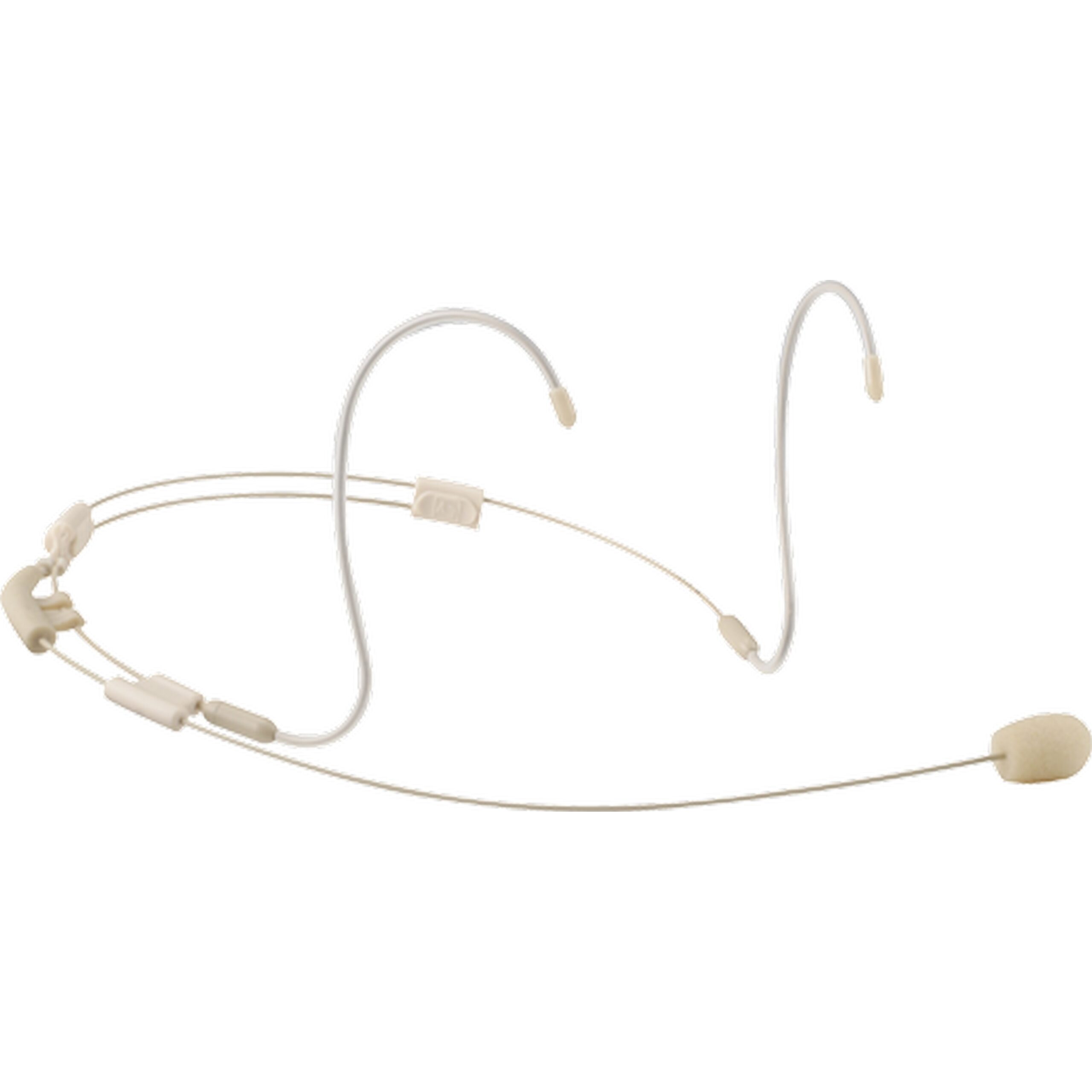 Electro-Voice RE97-2TX 2-Sided Micro-Headworn Condenser Microphone, Beige