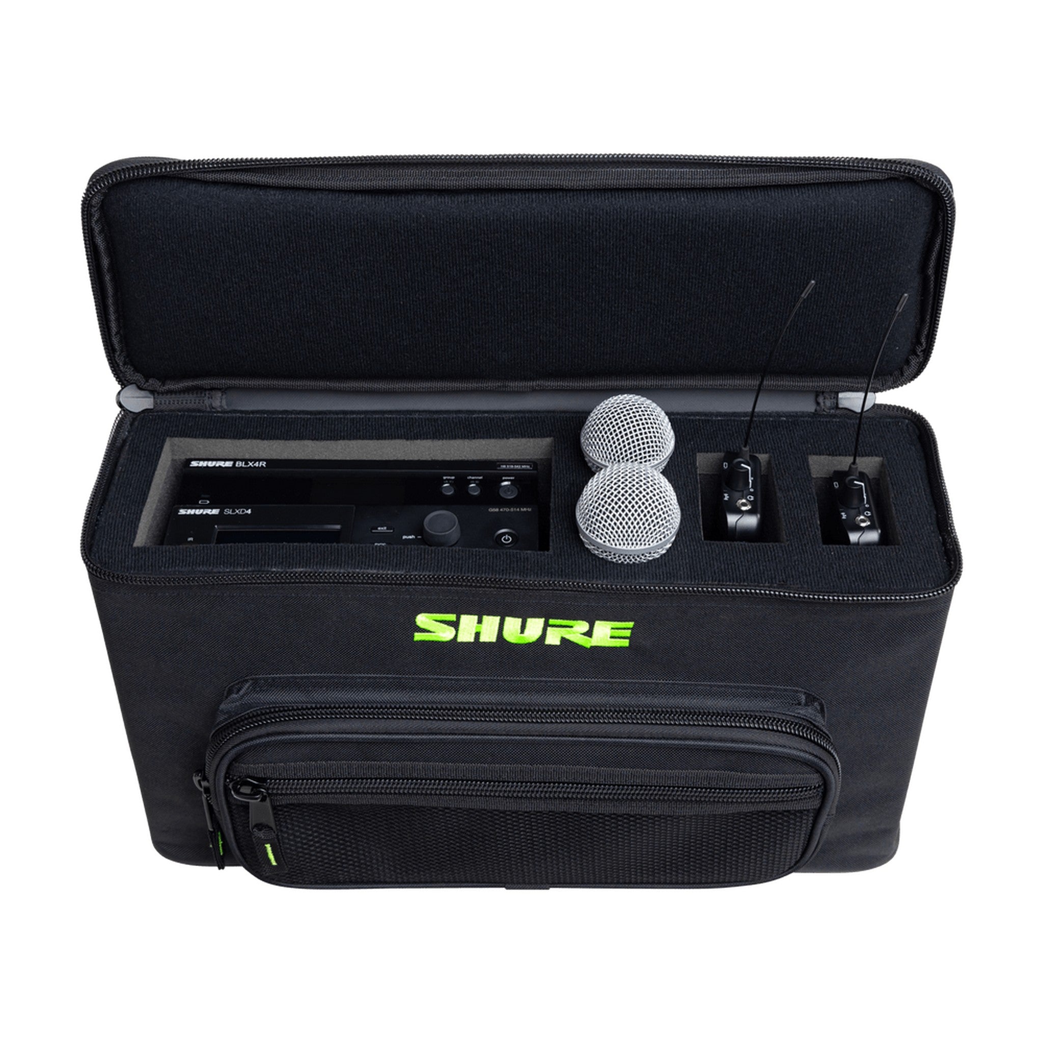 Shure Durable Wireless System Carrying Bag for Two Systems