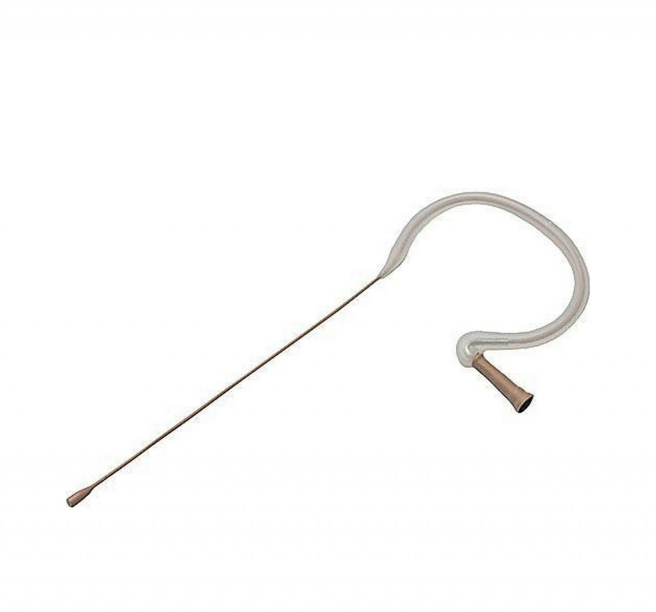 Countryman E6i Omnidirectional Earset Microphone Ideal for General Speaking Situations, Model E6IOW5L2SL - Light Beige Color, 2mm Duramax Cable, Compatible with Shure Transmitter
