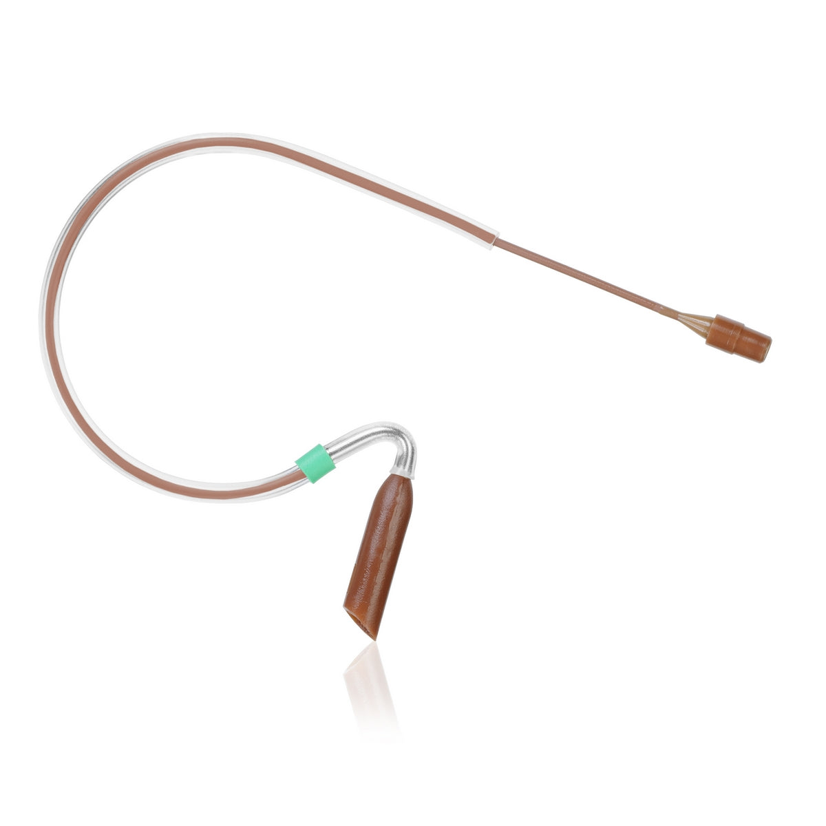 Countryman E2W5CAN Light Beige Unidirectional Wireless Earset Microphone with Audio Technica Hirose 4 - pin AN Connector