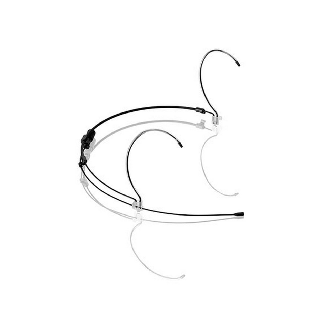Black Countryman H6DW5BVS Directional H6 Headset Microphone Featuring Vega TA4F Connector for Professional Audio Use