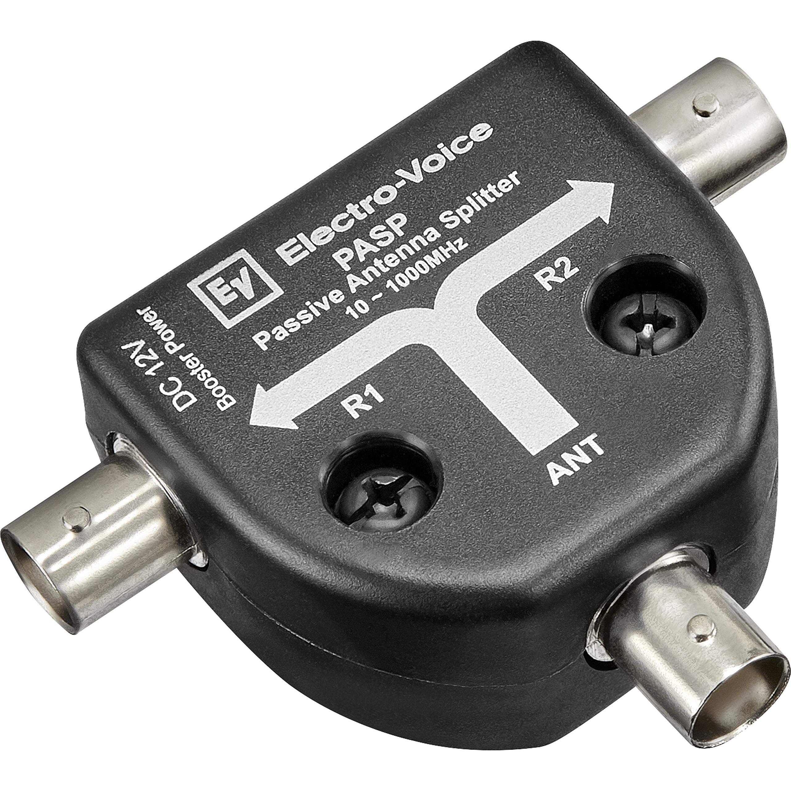 Electro-Voice RE3-ACC-PASP 1 x 2 Passive Antenna Splitter Kit for Signal Distribution and Sharing