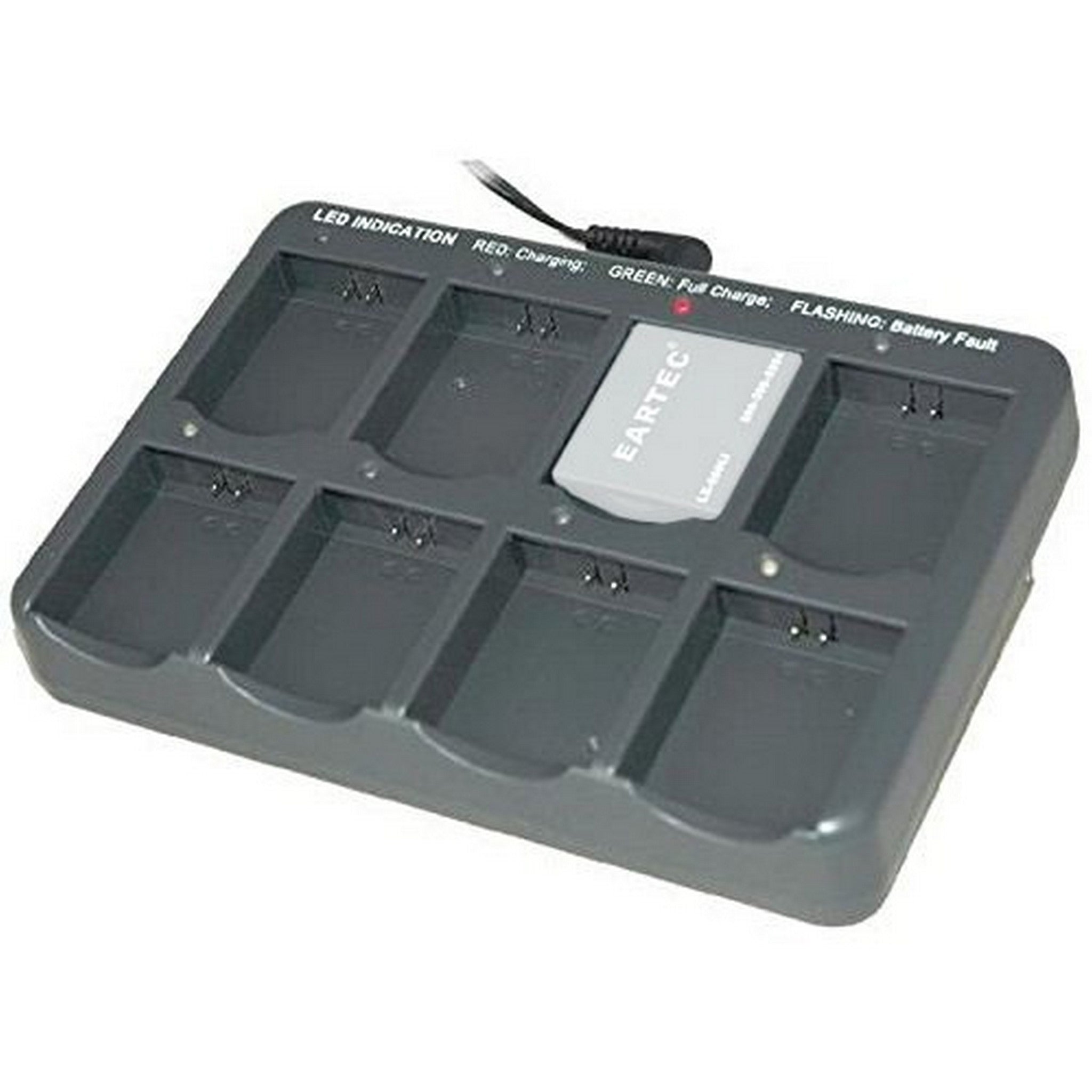 Eartec UL8CH: 8-Port Charging Base for Convenient Device Charging